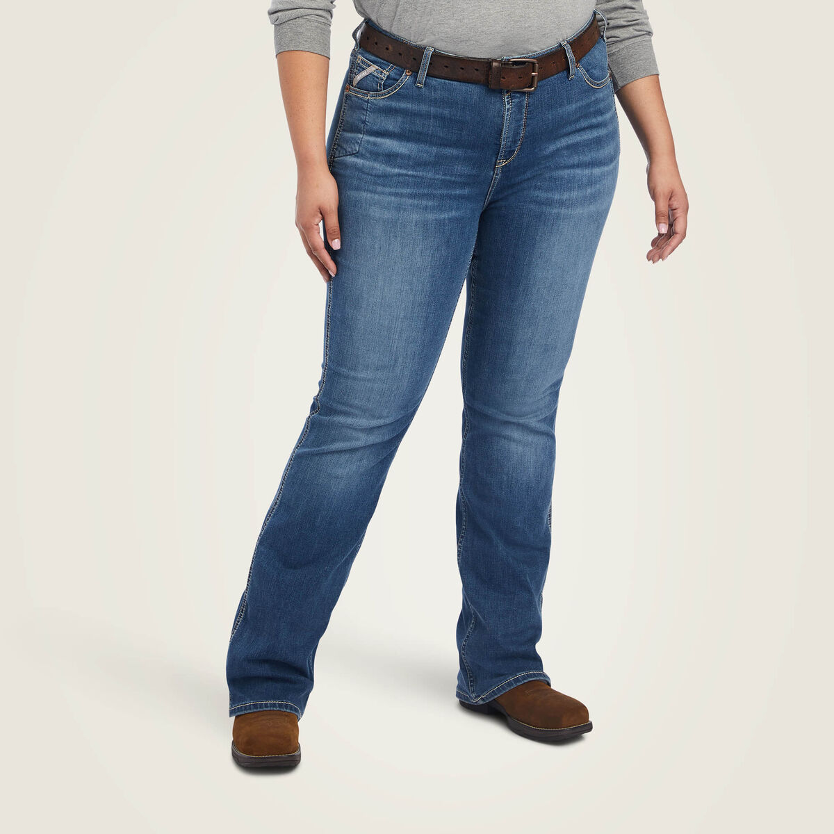 Rebar PR DuraStretch Riveter Boot Cut Jean - Malibu