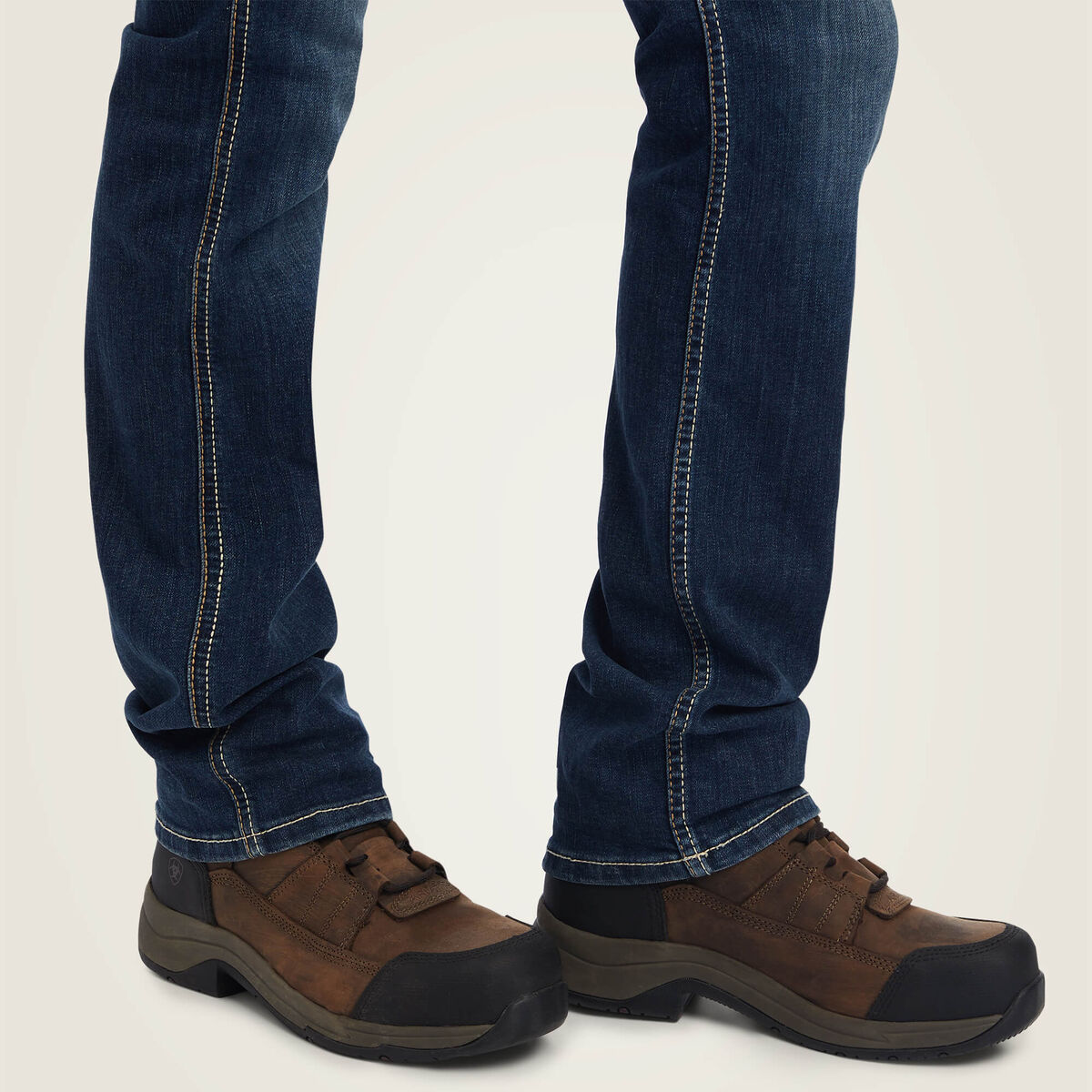 Rebar Perfect Rise Riveter DuraStretch Straight Leg Jeans - Atlanta