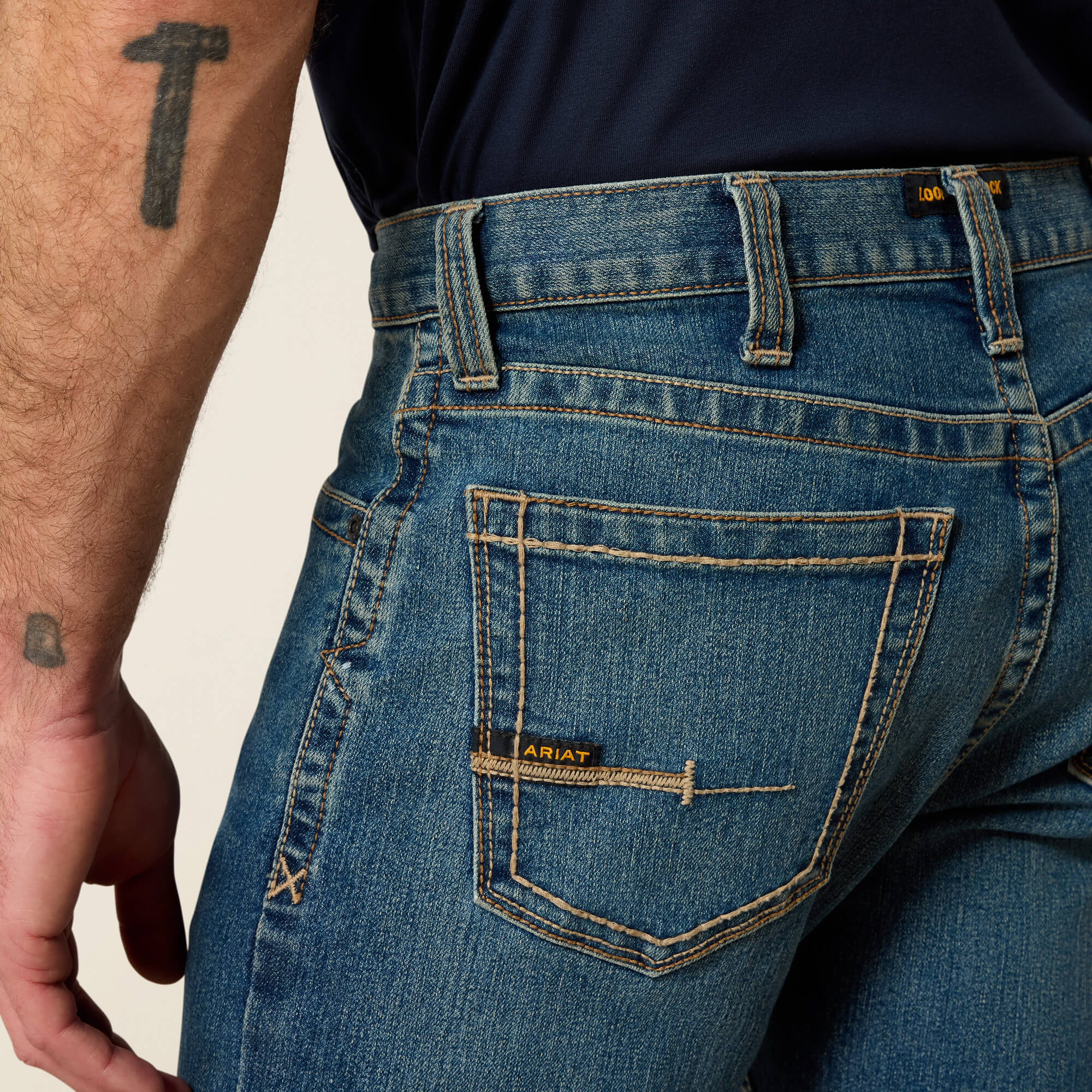 Rebar M7 Slim DuraStretch Edge Straight Jean 02 - RICO
