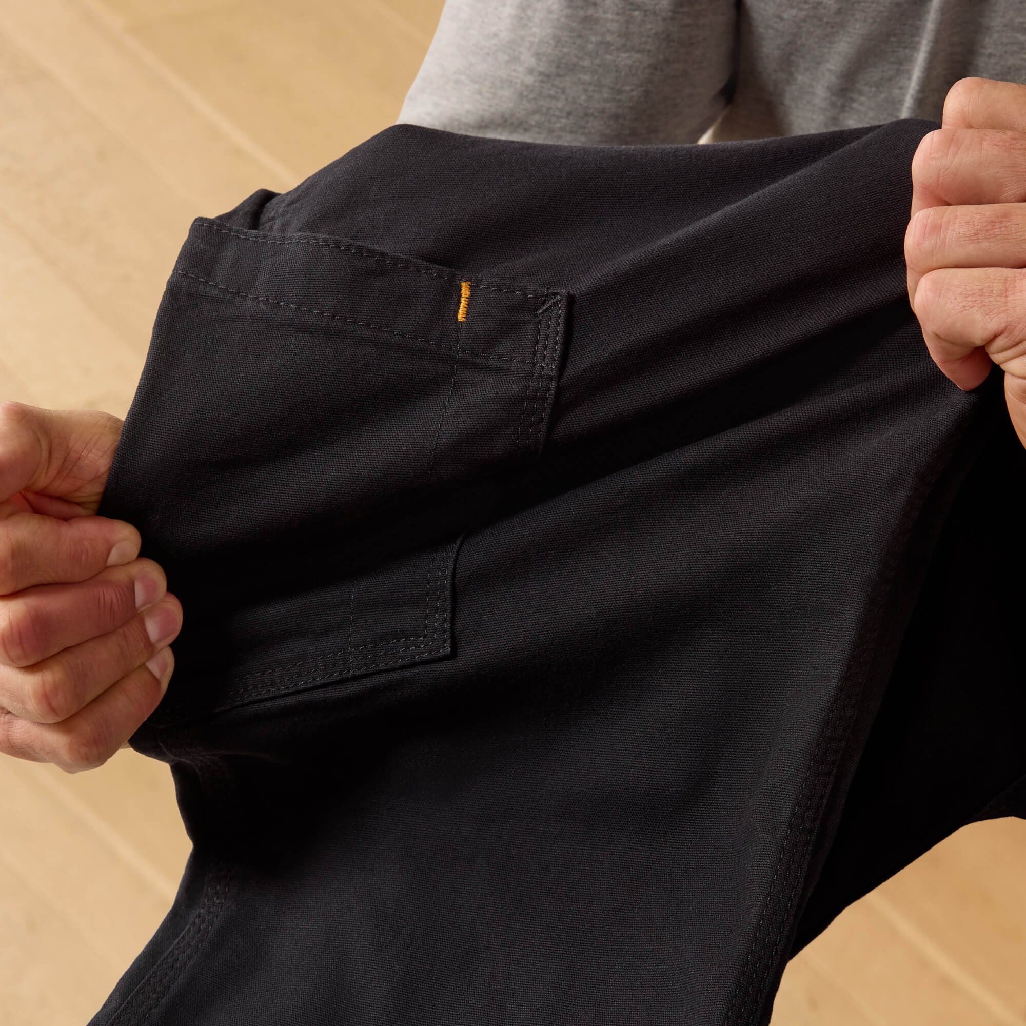 Rebar M4 Relaxed Made Tough DuraStretch Straight Leg Pants 03 - BLACK