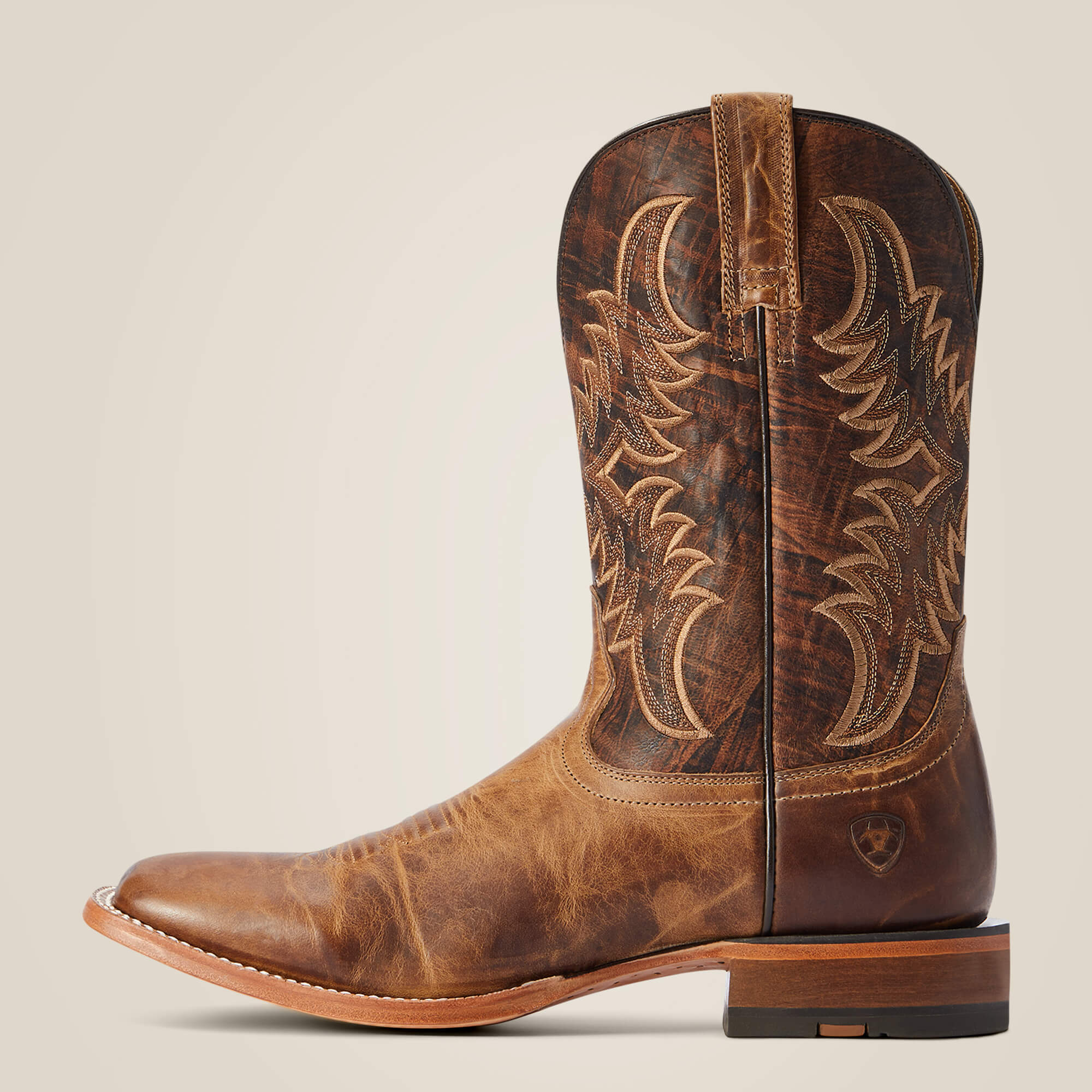 Point Ryder Western Boot Side - DRY CREEK TAN