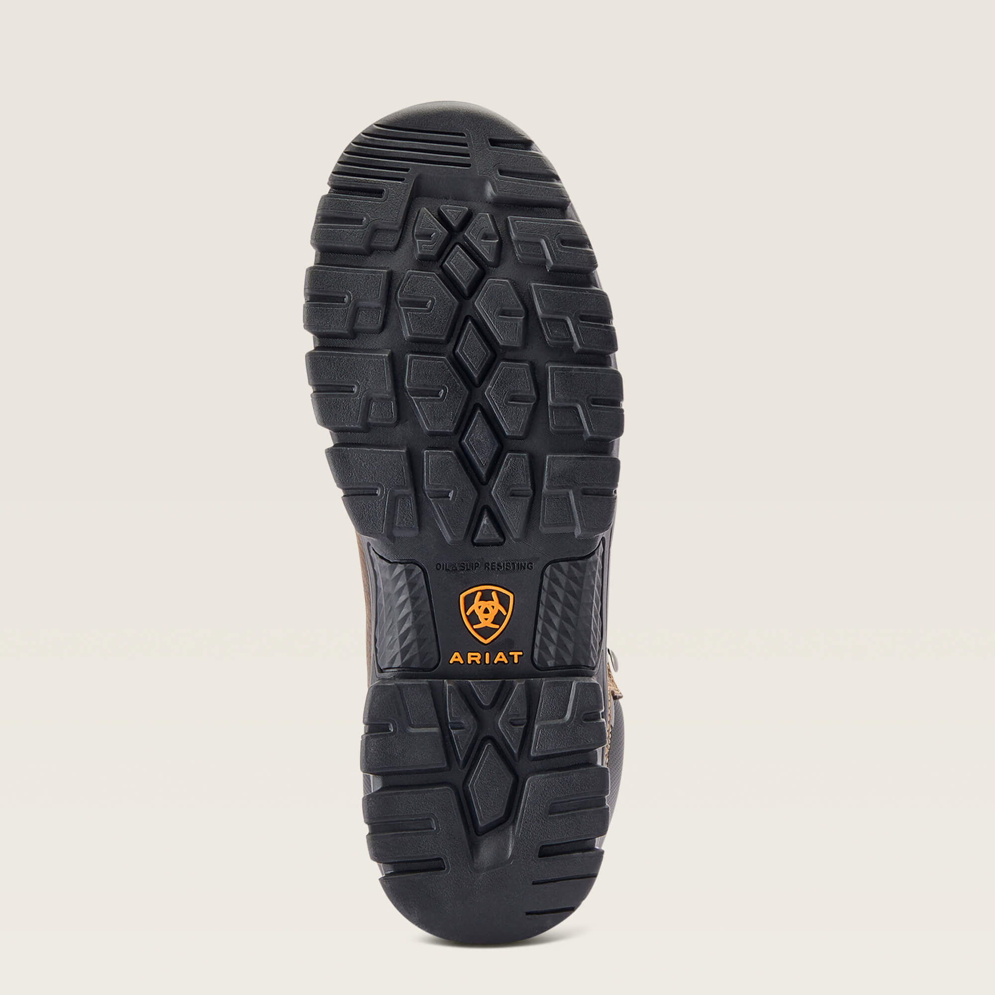 Treadfast 8" Waterproof Steel Toe Work Boot Sole - DARK BROWN