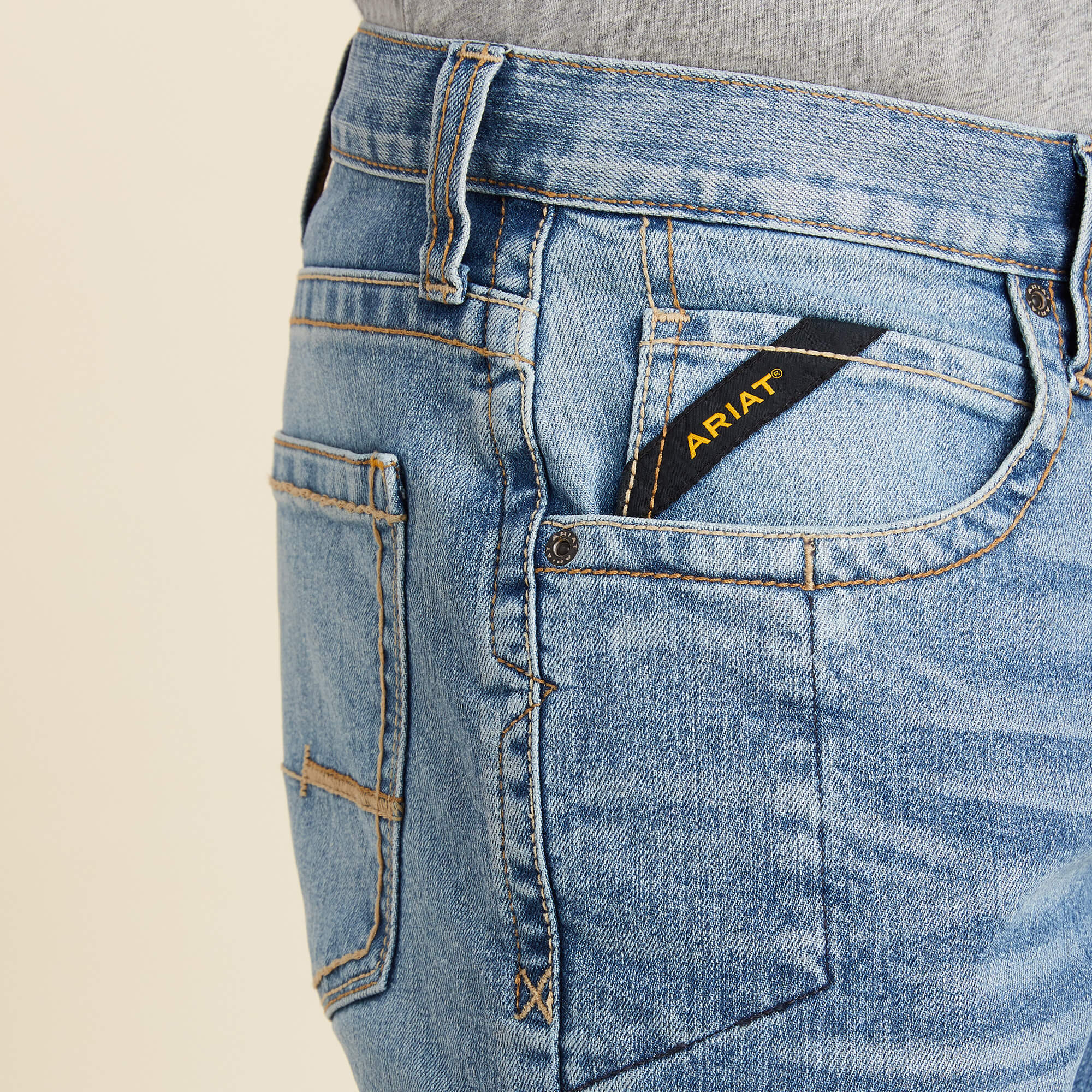 Rebar M5 Straight DuraStretch Edge Straight Leg Jean 03 - MERCED