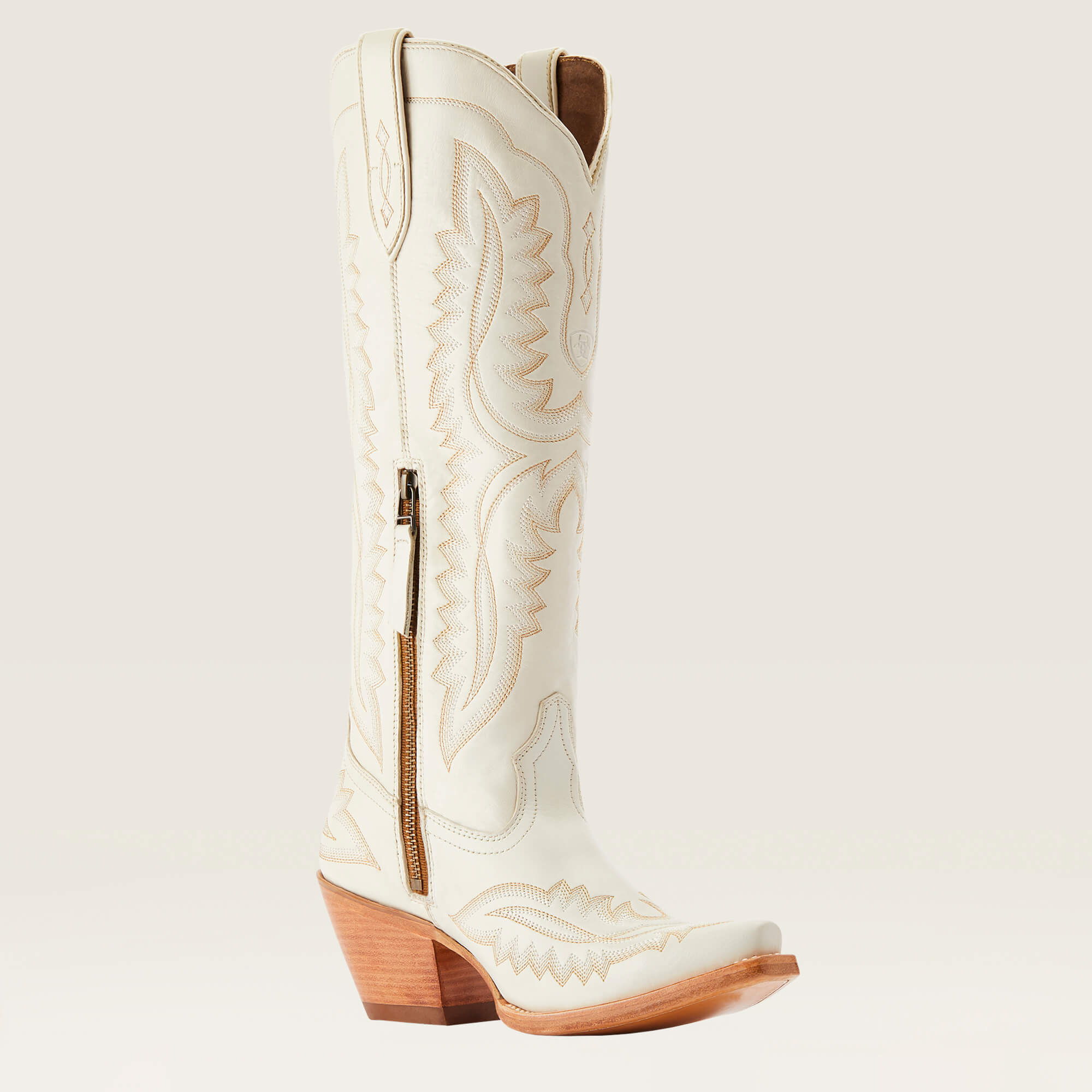 Casanova X Toe Western Boot Medial - BLANCO
