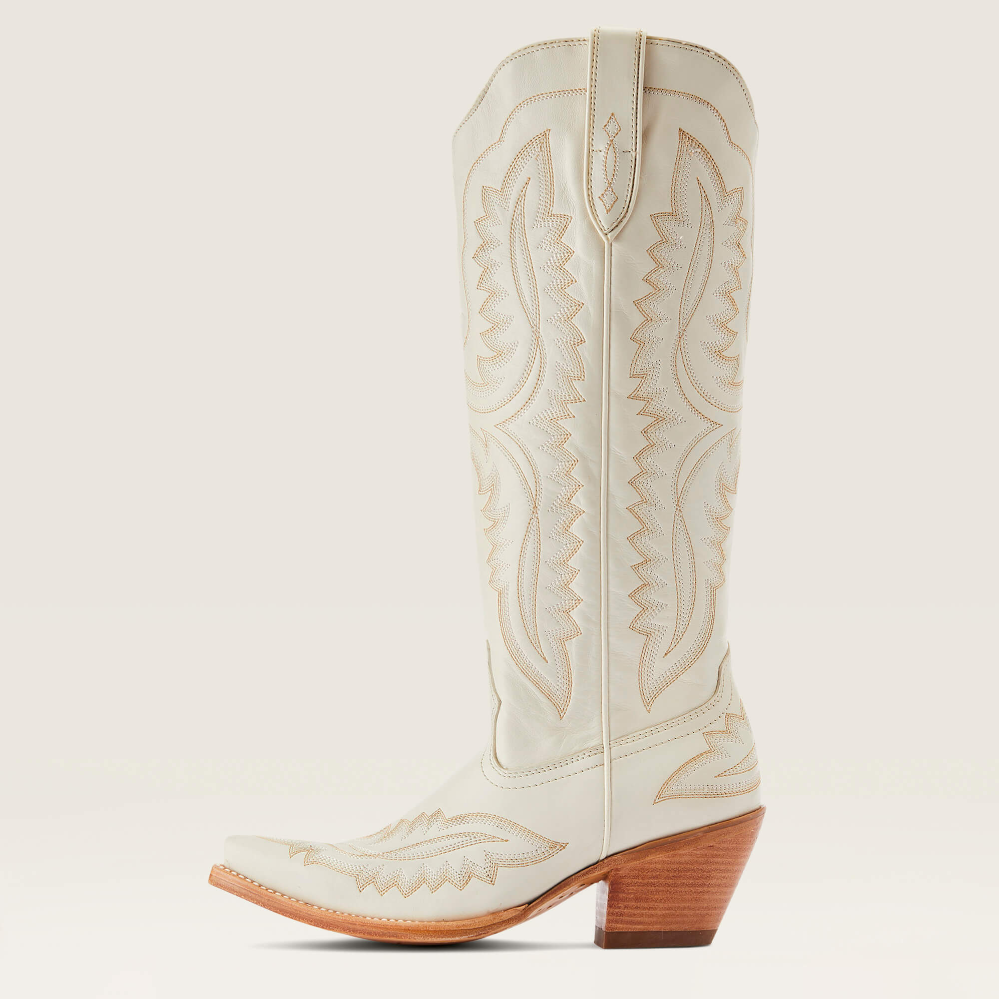 Casanova X Toe Western Boot Side - BLANCO