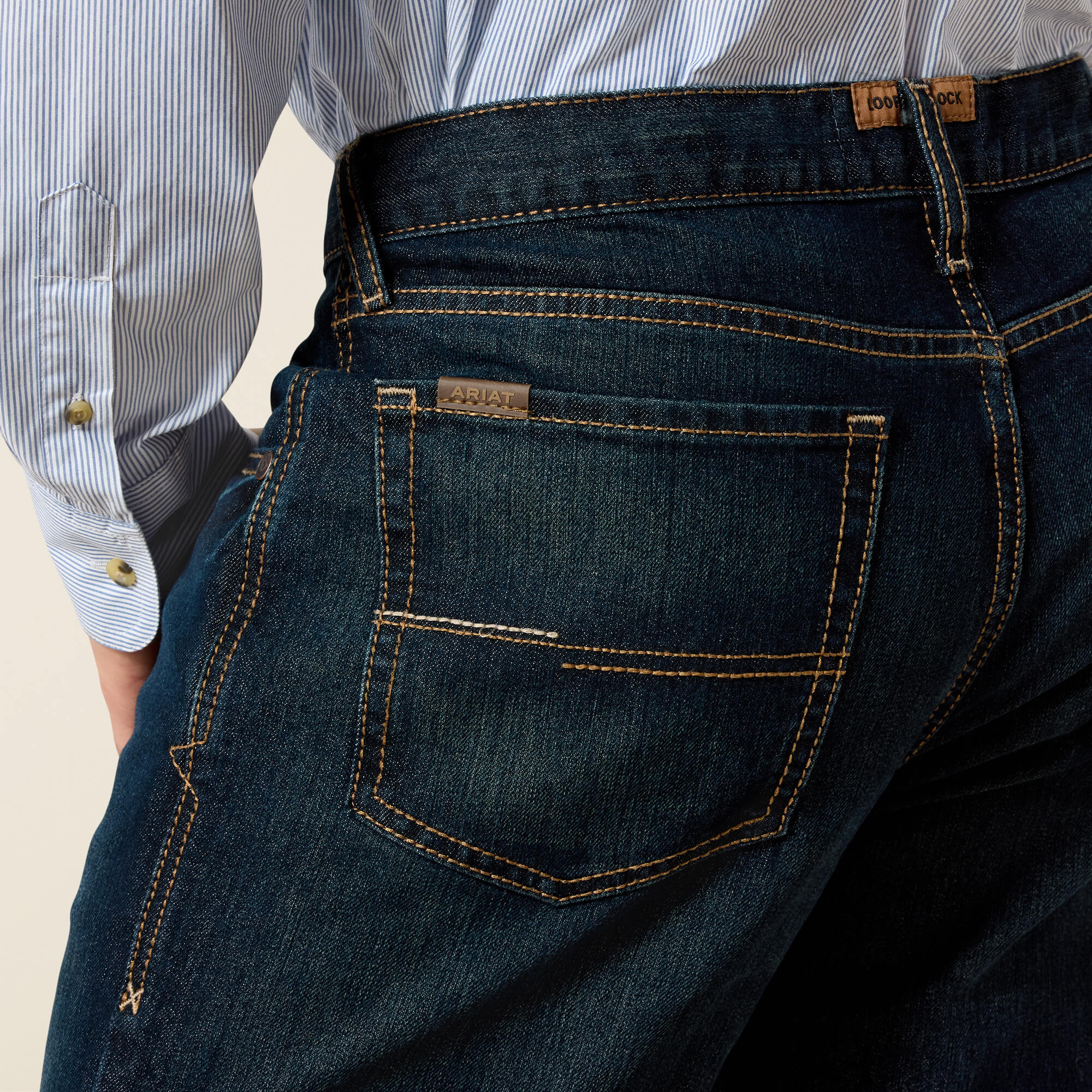 M4 Relaxed Hansen Boot Cut Jean 02 - BLACKSTONE