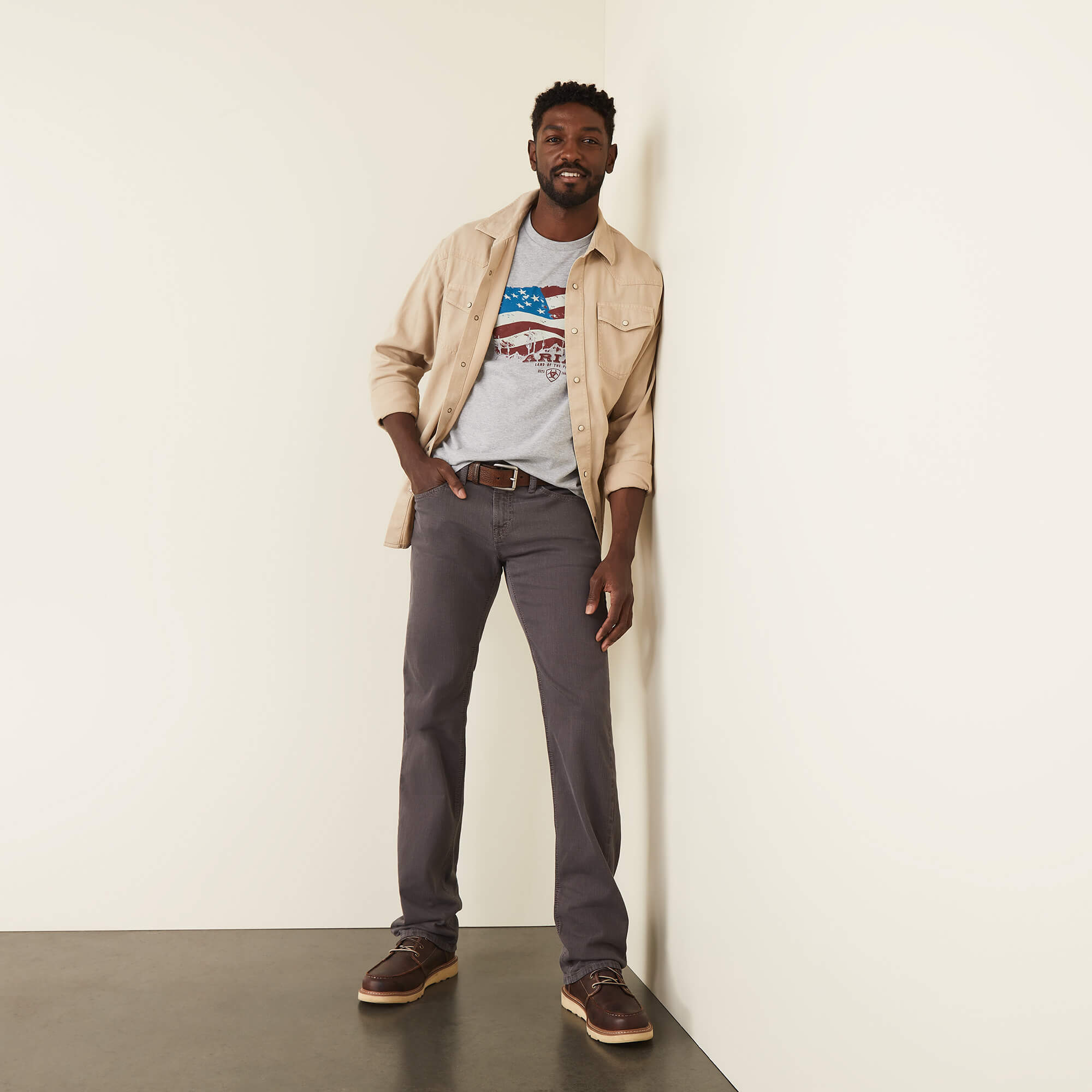 M7 Grizzly Straight Jean 02 - CHARCOAL