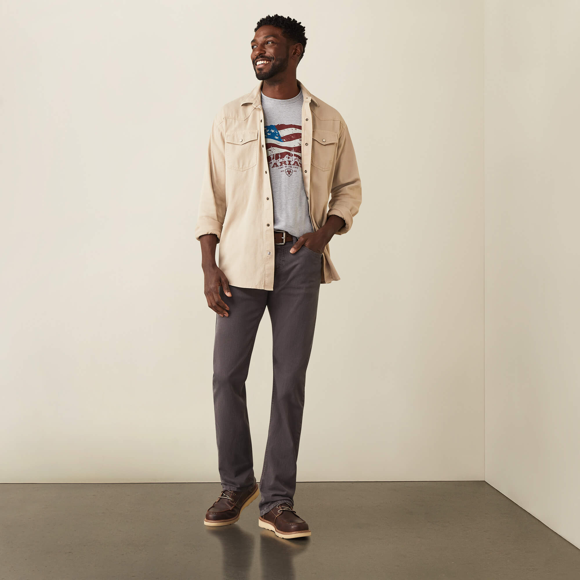 M7 Grizzly Straight Jean Full - CHARCOAL