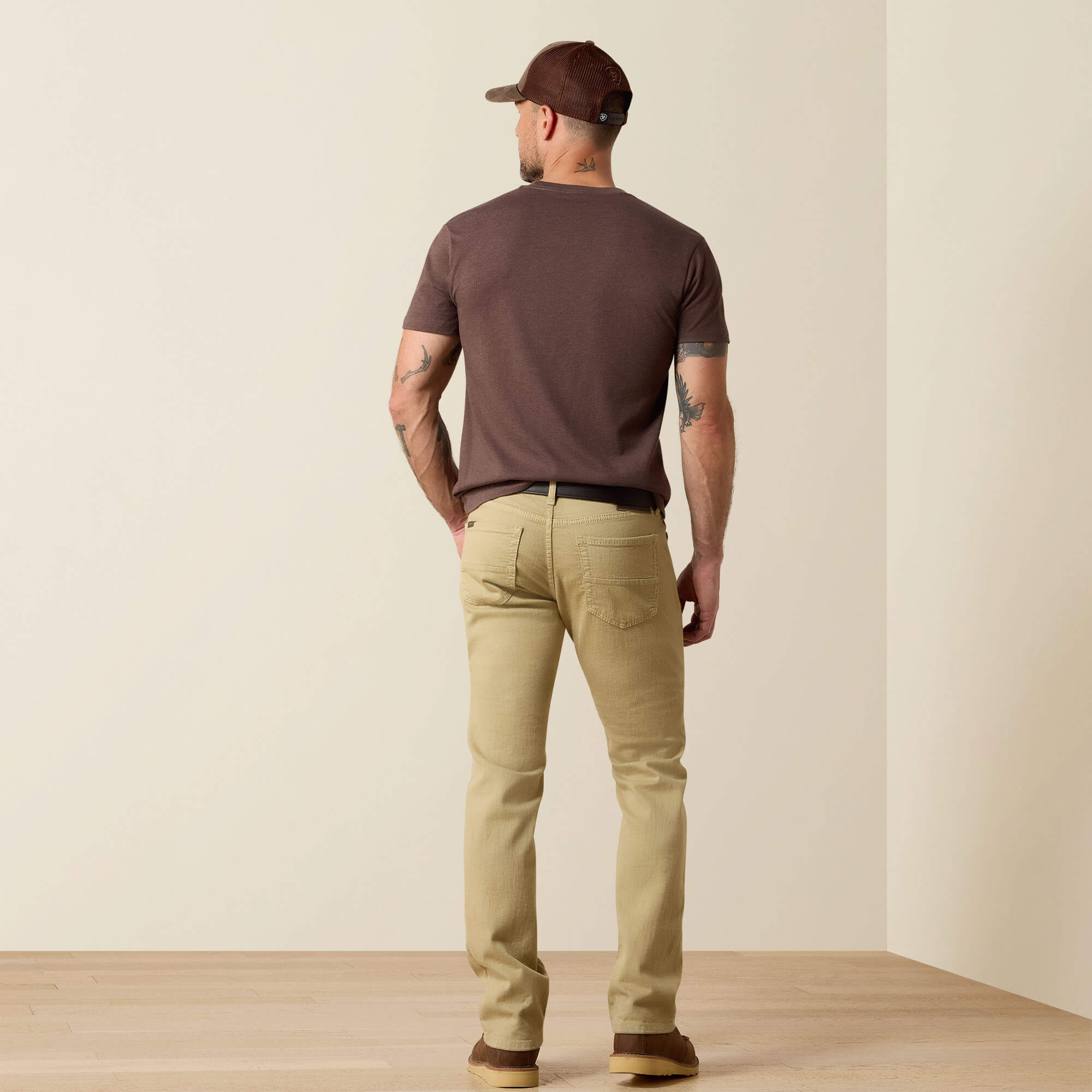 M7 Grizzly Straight Jean Back - DARK KHAKI