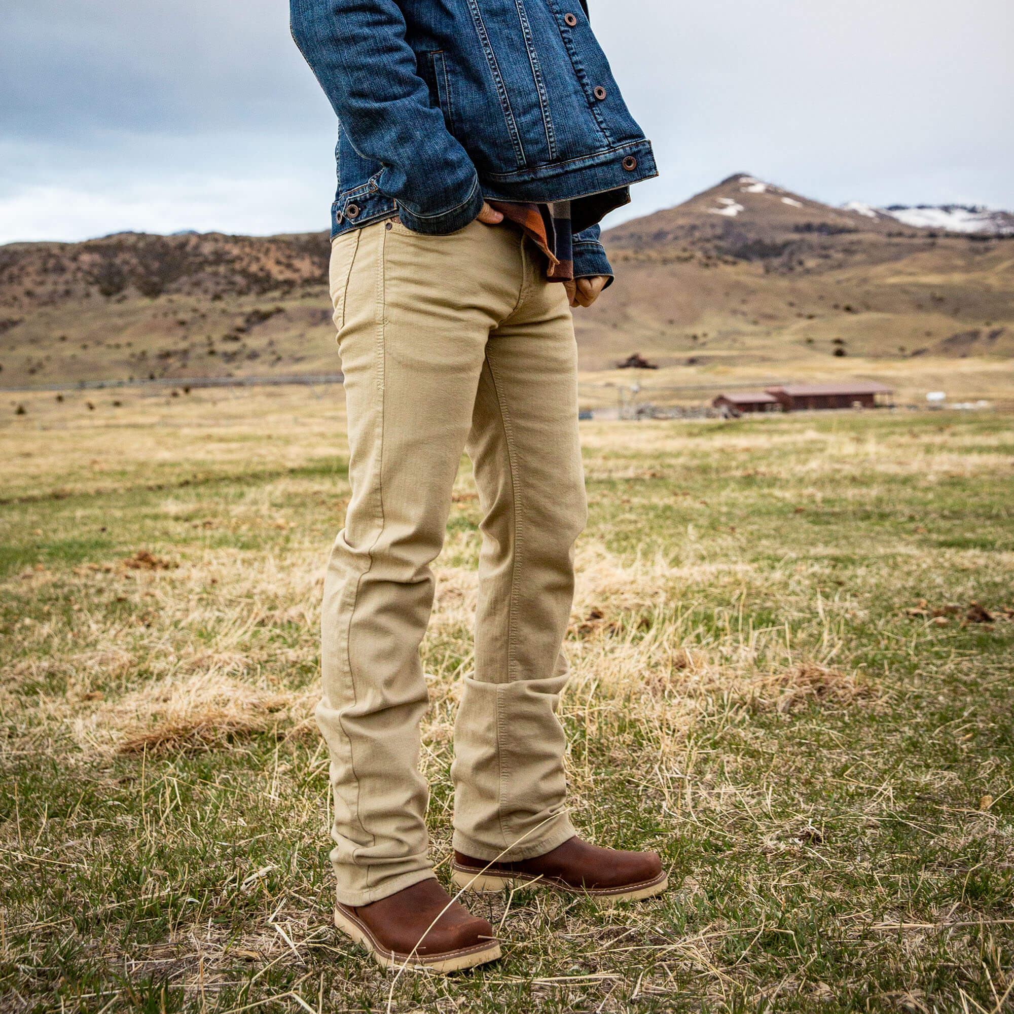 M7 Grizzly Straight Jean Lifestyle - DARK KHAKI