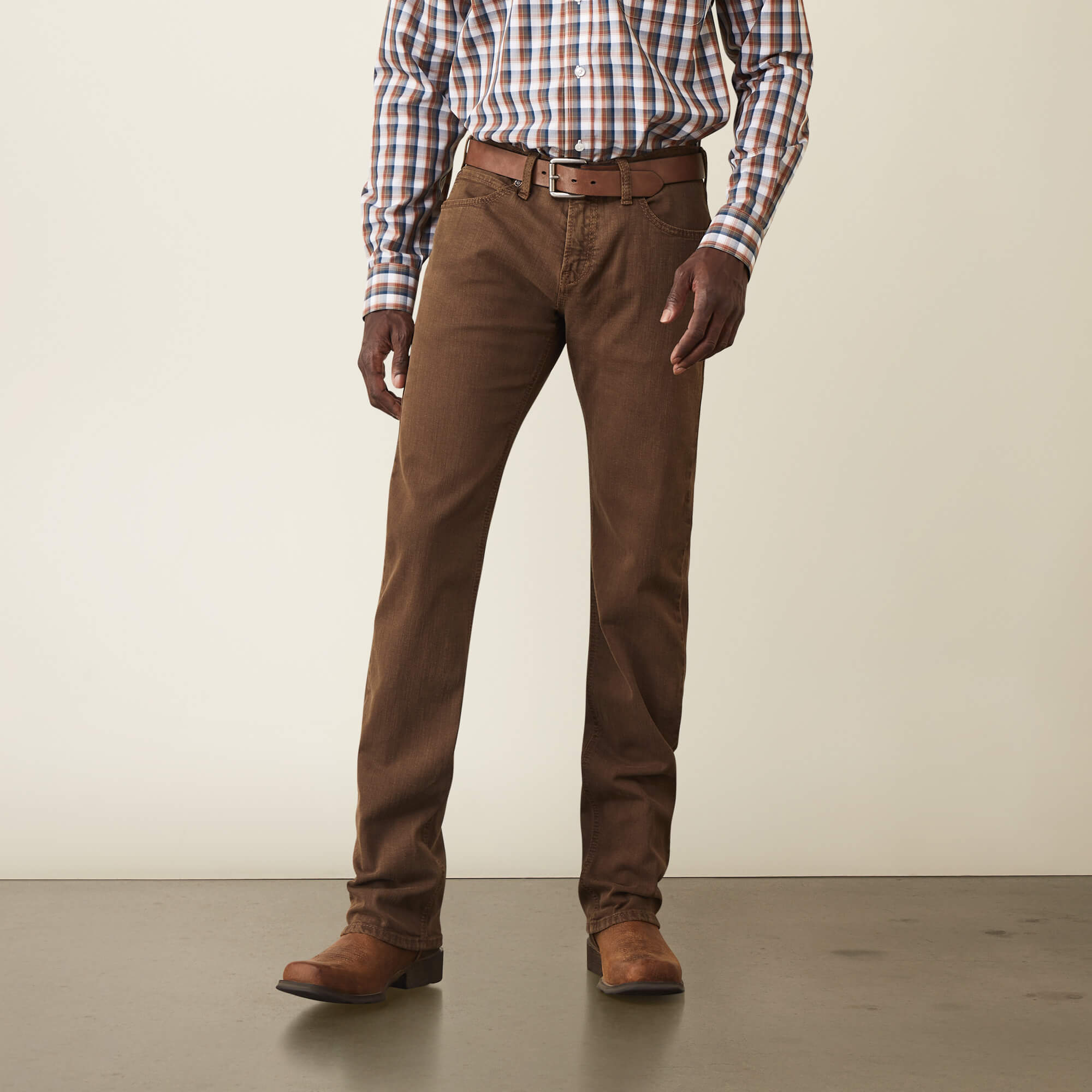 M7 Grizzly Straight Jean Front - PEAT