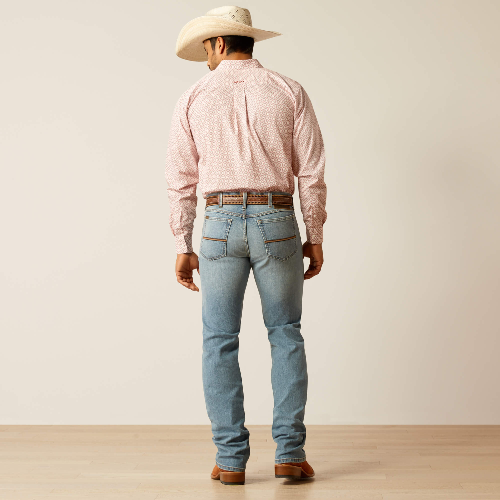 M7 Slim Pro Series Ray Straight Leg Jean Back - LINDO