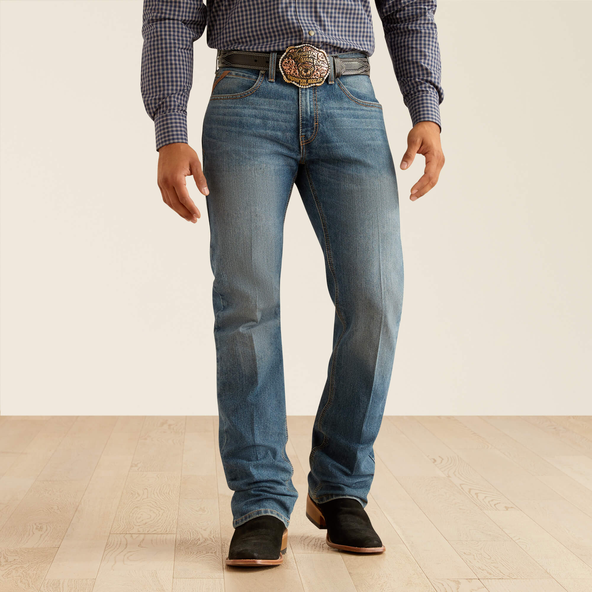 M5 Straight Pro Series Ray Straight Leg Jeans Front - HAMILTON