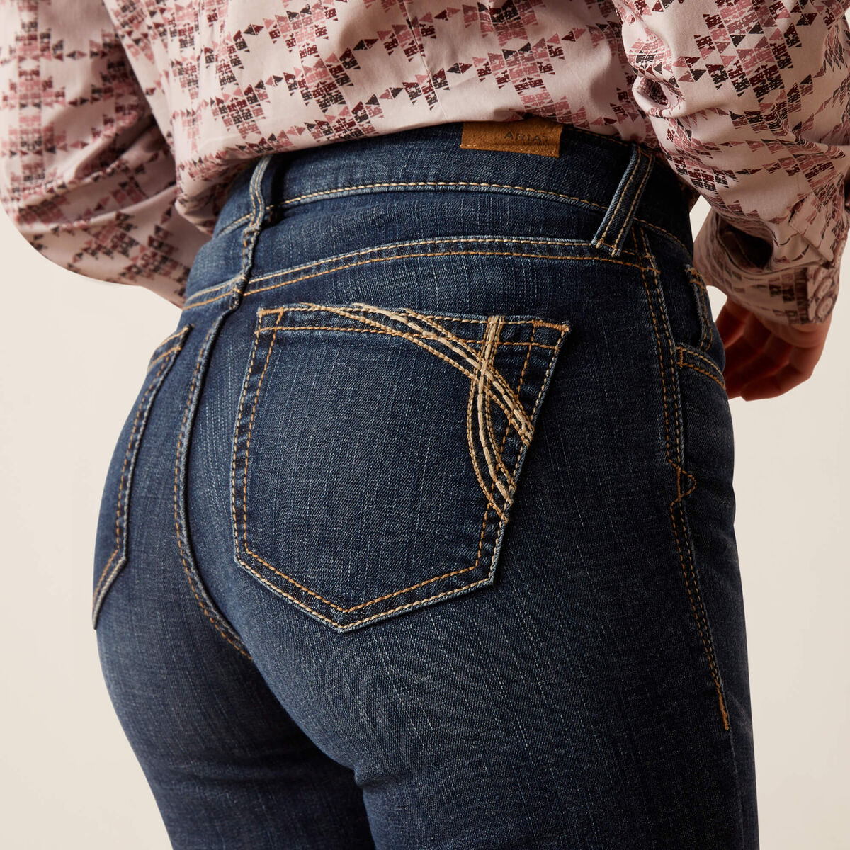 High Rise Naz Slim Trouser Jeans - Florida