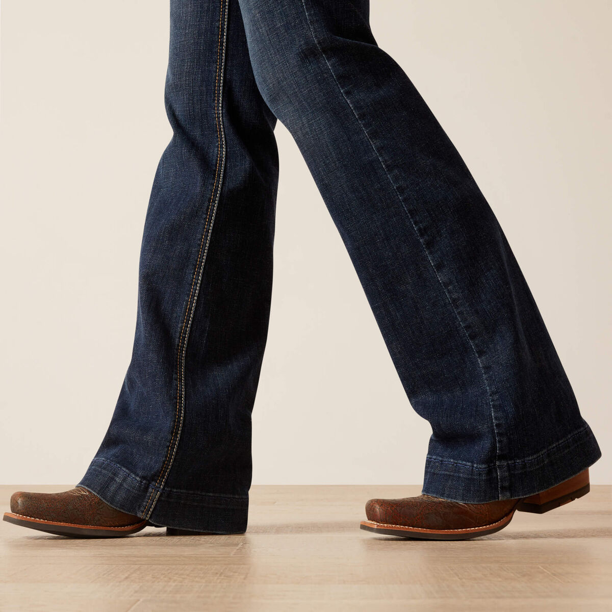 High Rise Naz Slim Trouser Jeans - Florida