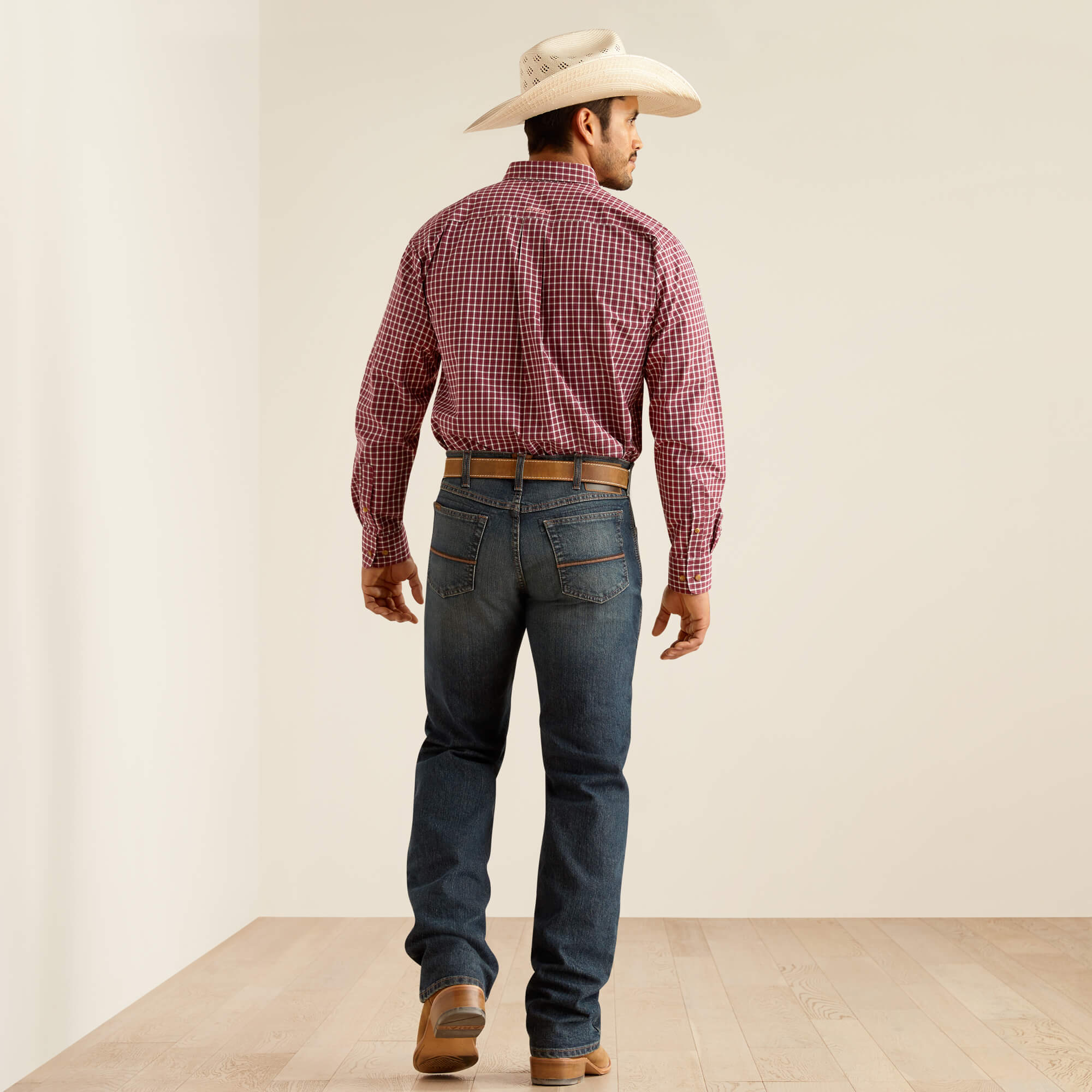 M2 Traditional Relaxed Pro Series Ray Boot Cut Jean Back - ATLAS