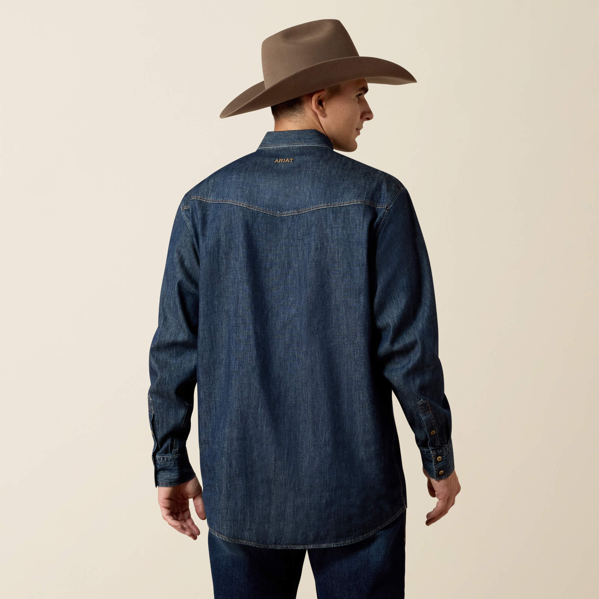 Classic Denim Shirt Back - BROADWAY