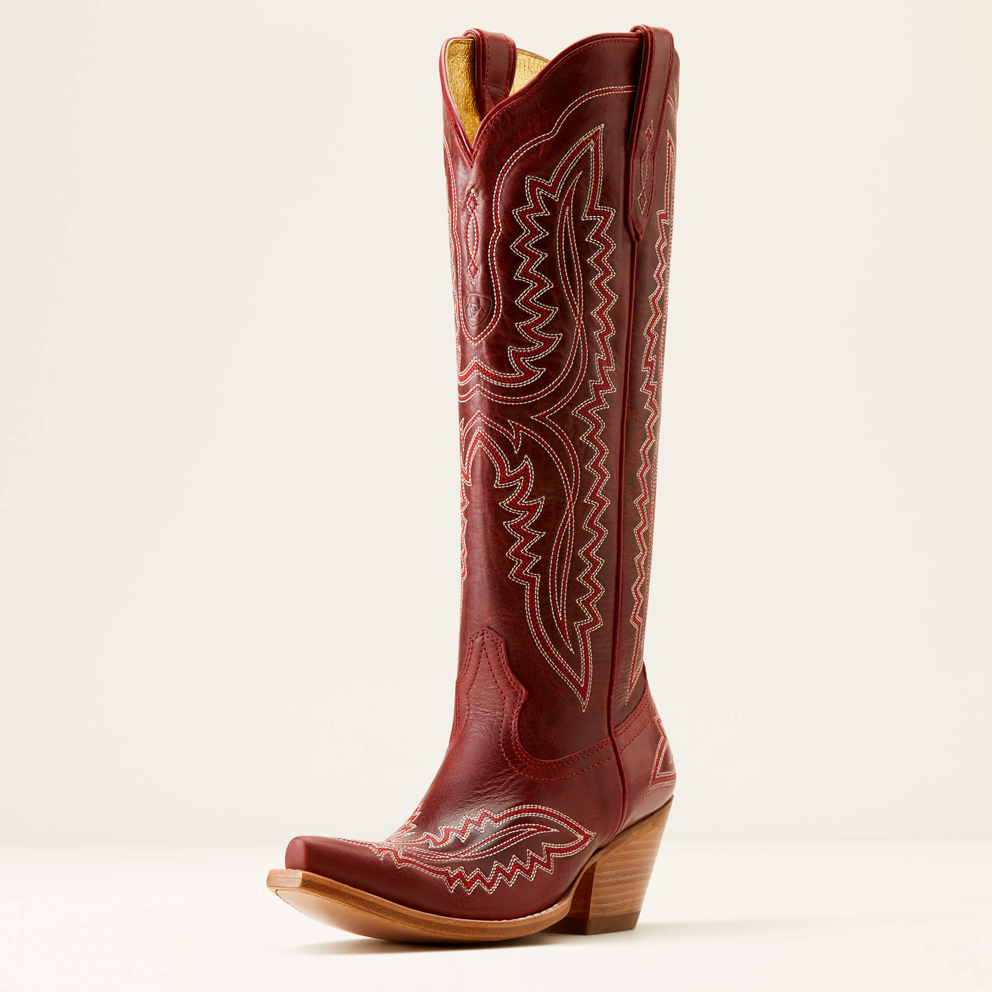 Casanova X Toe Western Boot 3-4 Front - RED ALERT