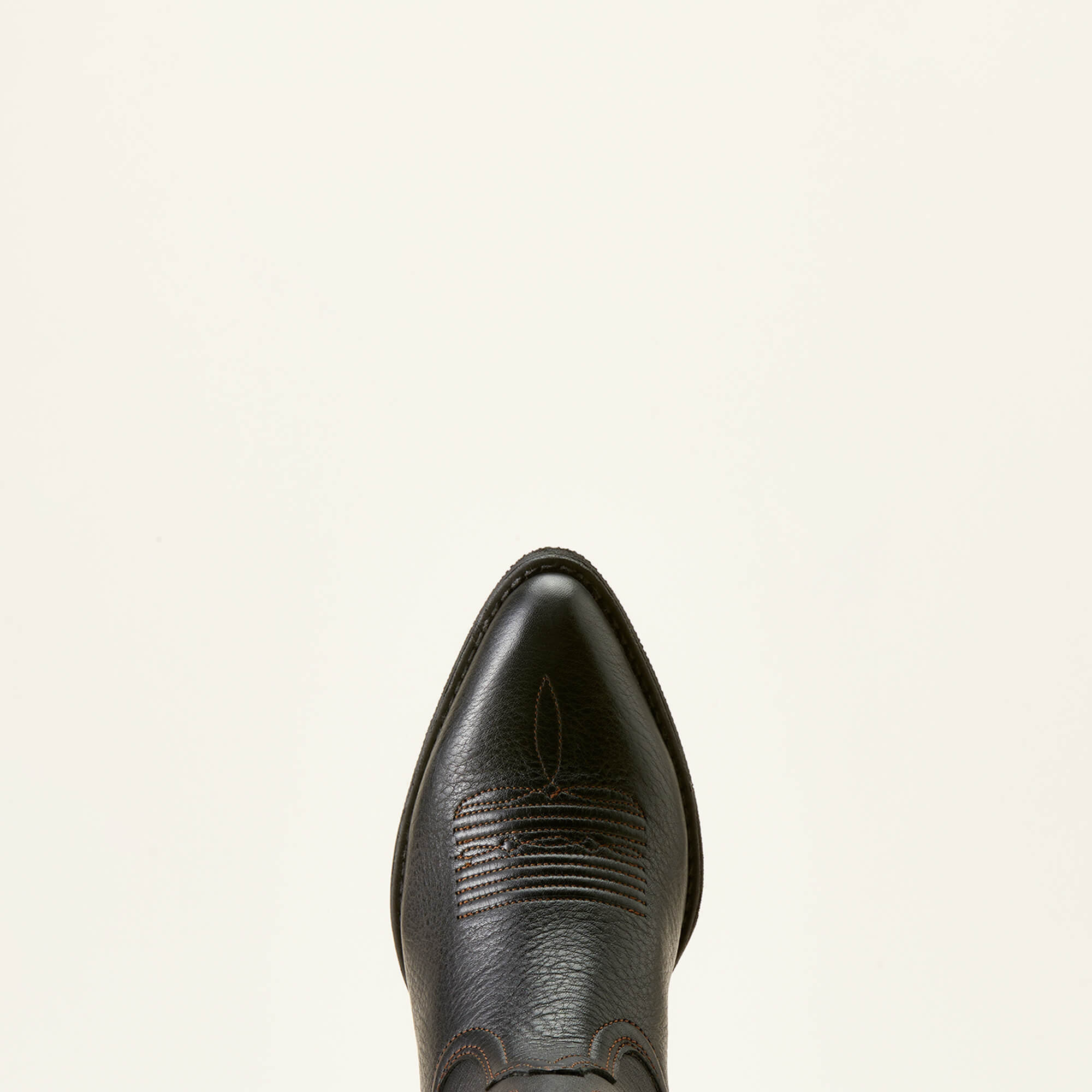 Heritage J Toe Western Boot Toe - BLACK DEERTAN