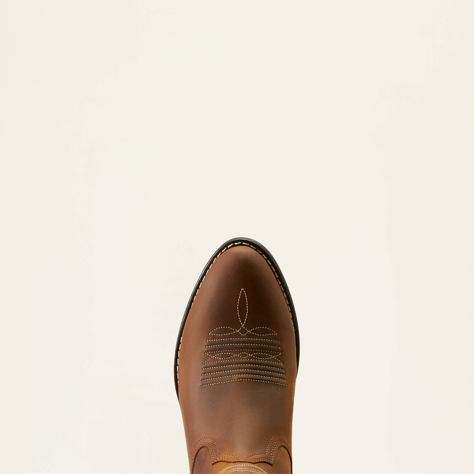 Heritage R Toe EZ Zip Western Boot Toe - DISTRESSED BROWN