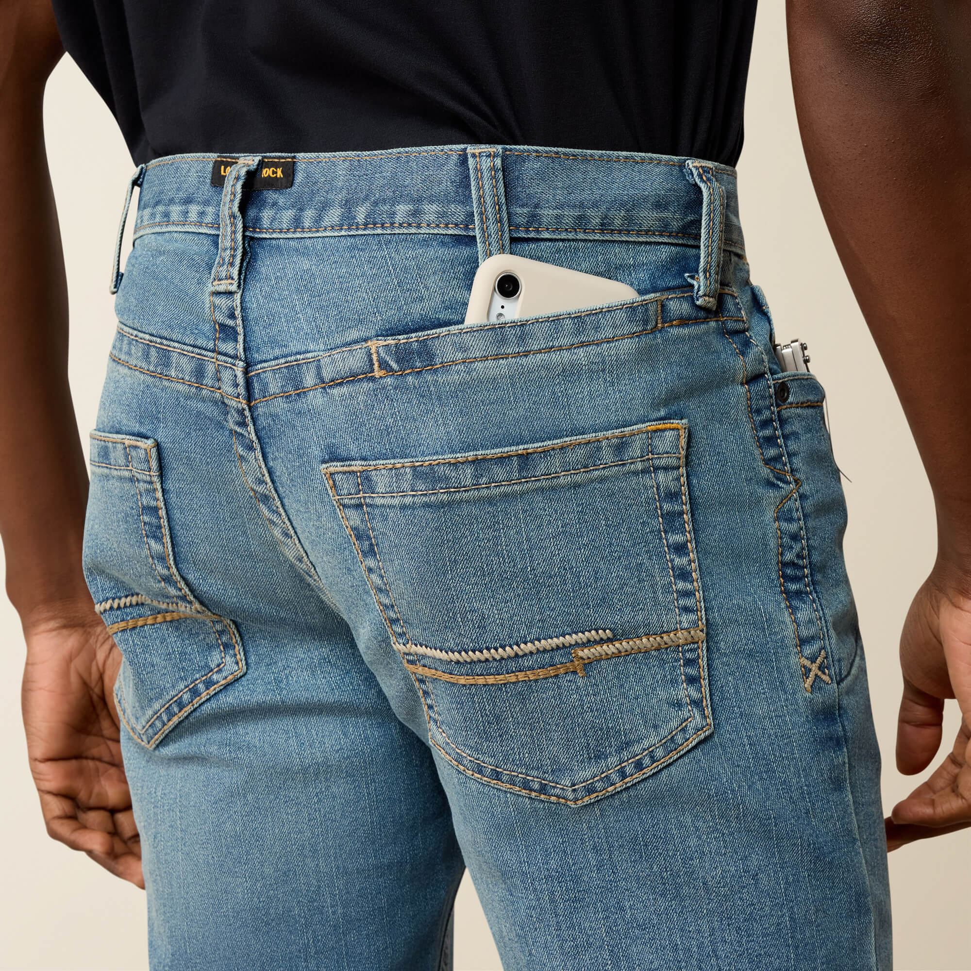 Rebar M7 Slim Rail DuraStretch Straight Leg Jeans 04 - BREAKER