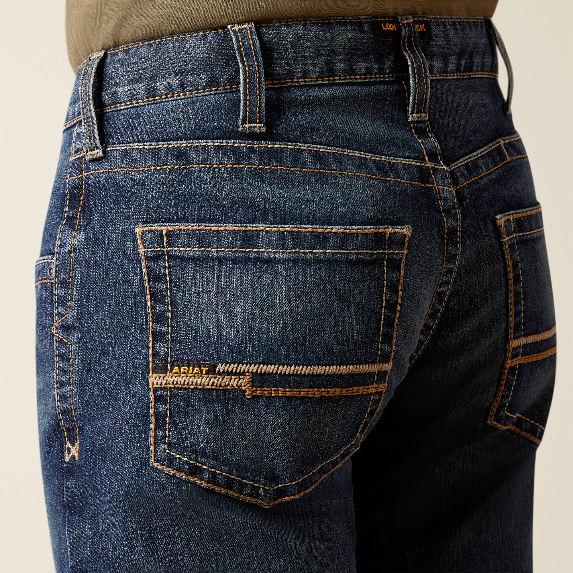 Rebar M5 Straight Rail DuraStretch Straight Leg Jeans 01 - ENCINITAS