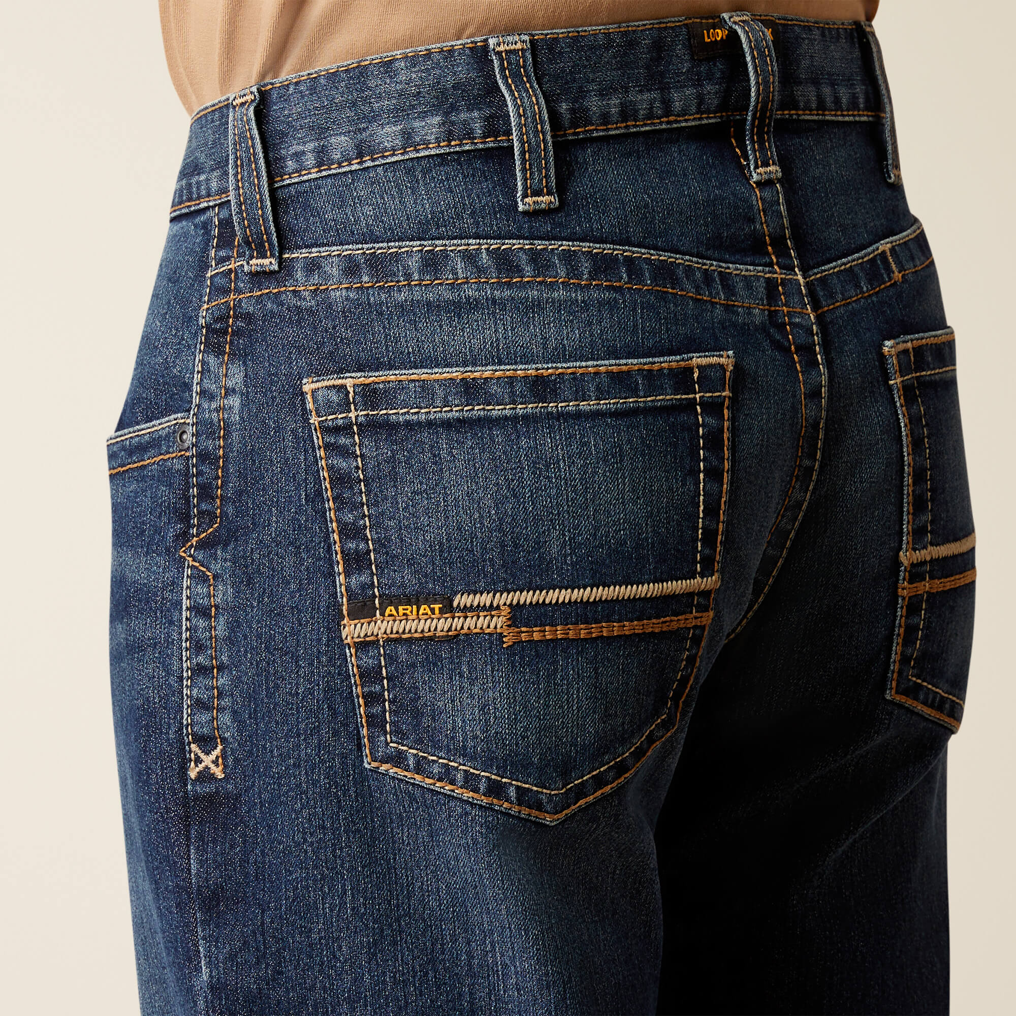 Rebar M4 Relaxed Rail DuraStretch Boot Cut Jeans 01 - ENCINITAS