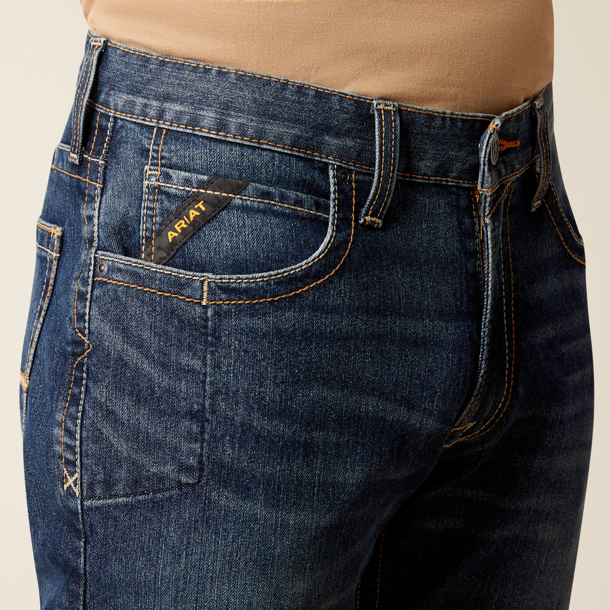 Rebar M4 Relaxed Rail DuraStretch Boot Cut Jeans 02 - ENCINITAS
