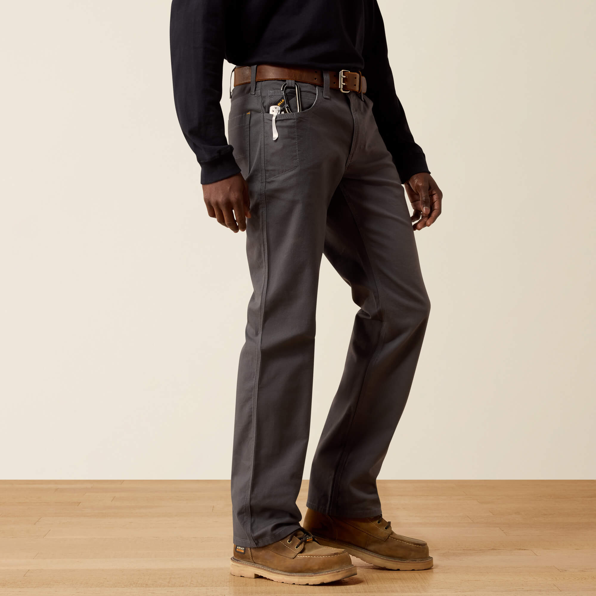 Rebar M5 Straight DuraStretch Made Tough Straight Pant 01 - REBAR GREY