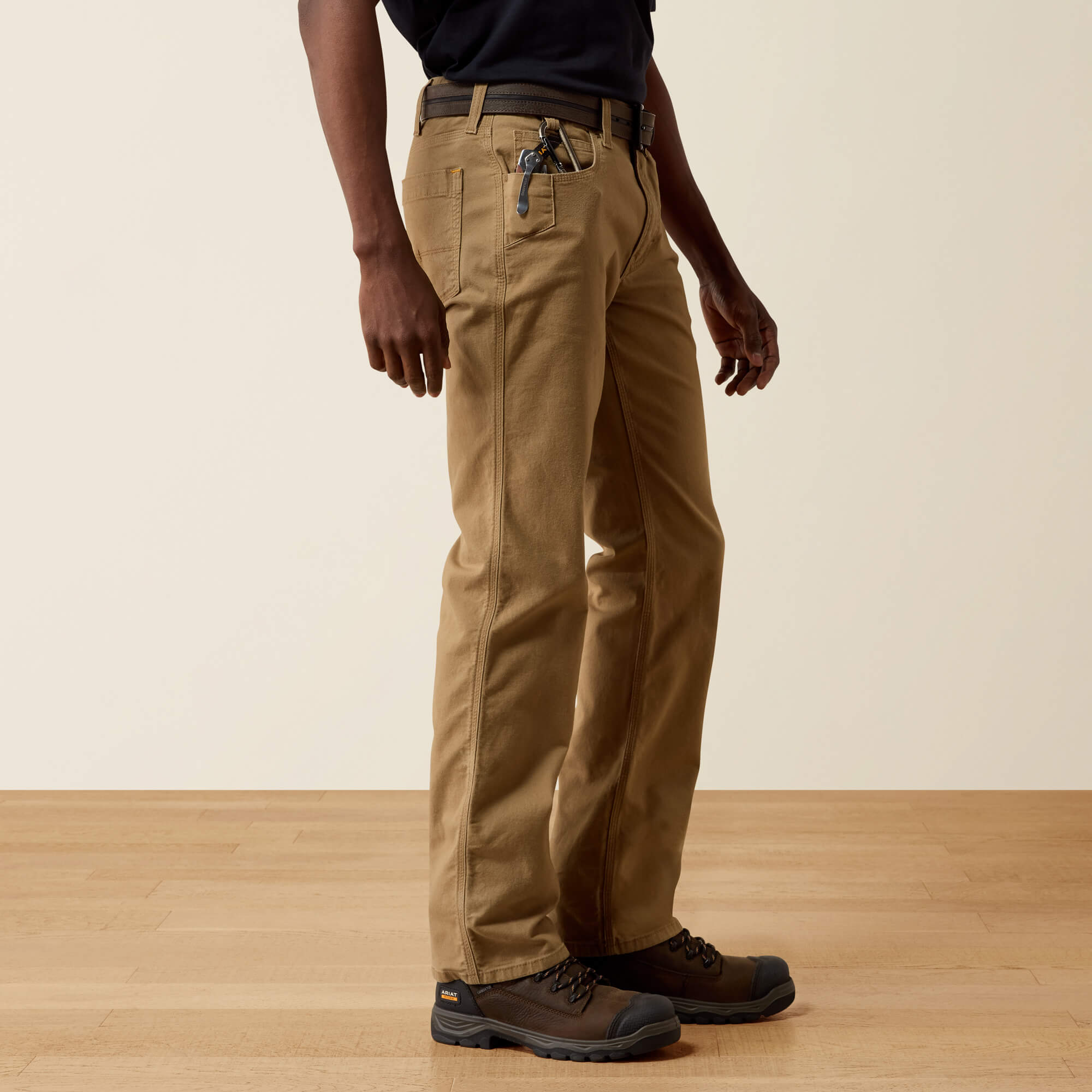 Rebar M5 Straight DuraStretch Made Tough Straight Pant 01 - FIELD KHAKI