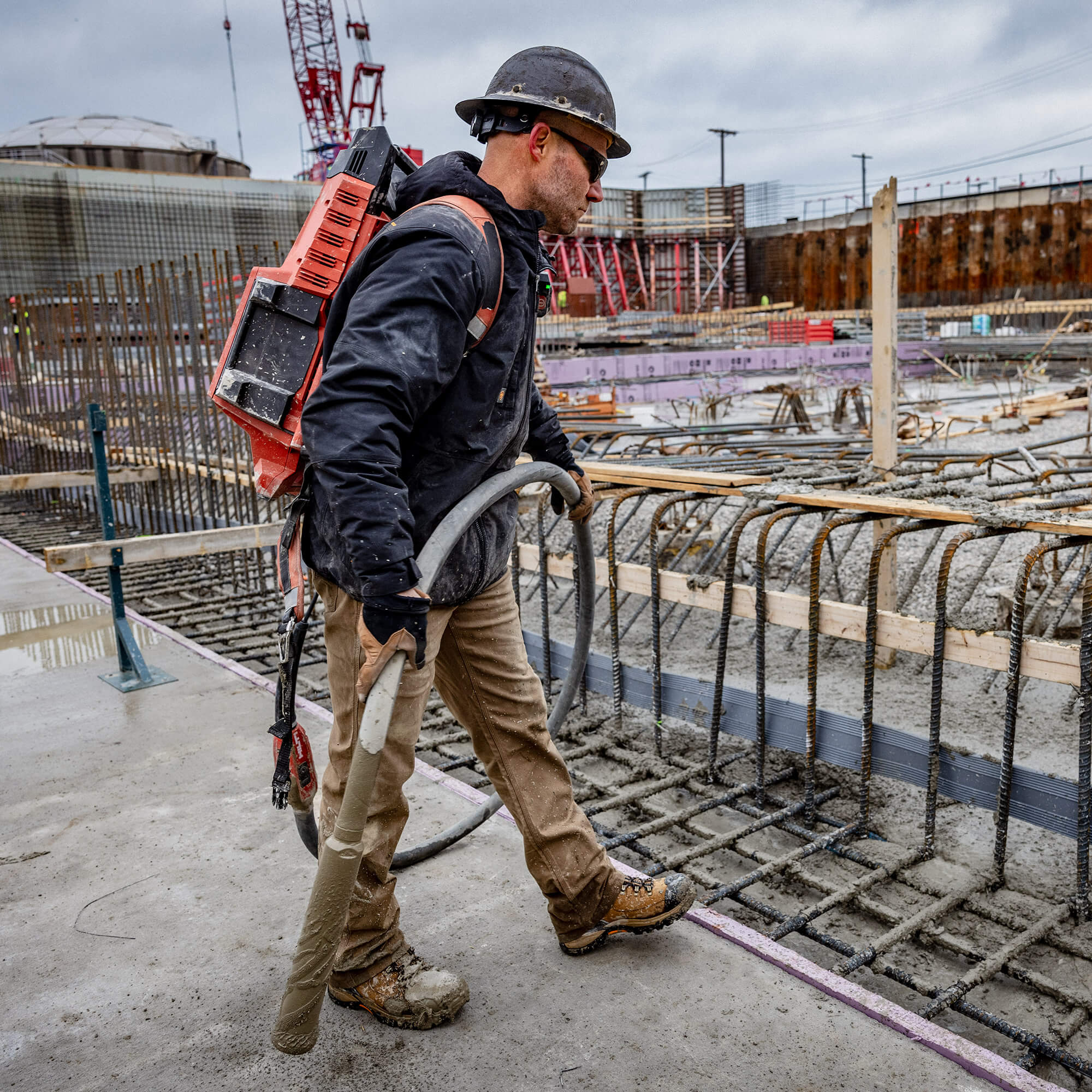 Rebar M5 Straight DuraStretch Made Tough Straight Pant Lifestyle - FIELD KHAKI