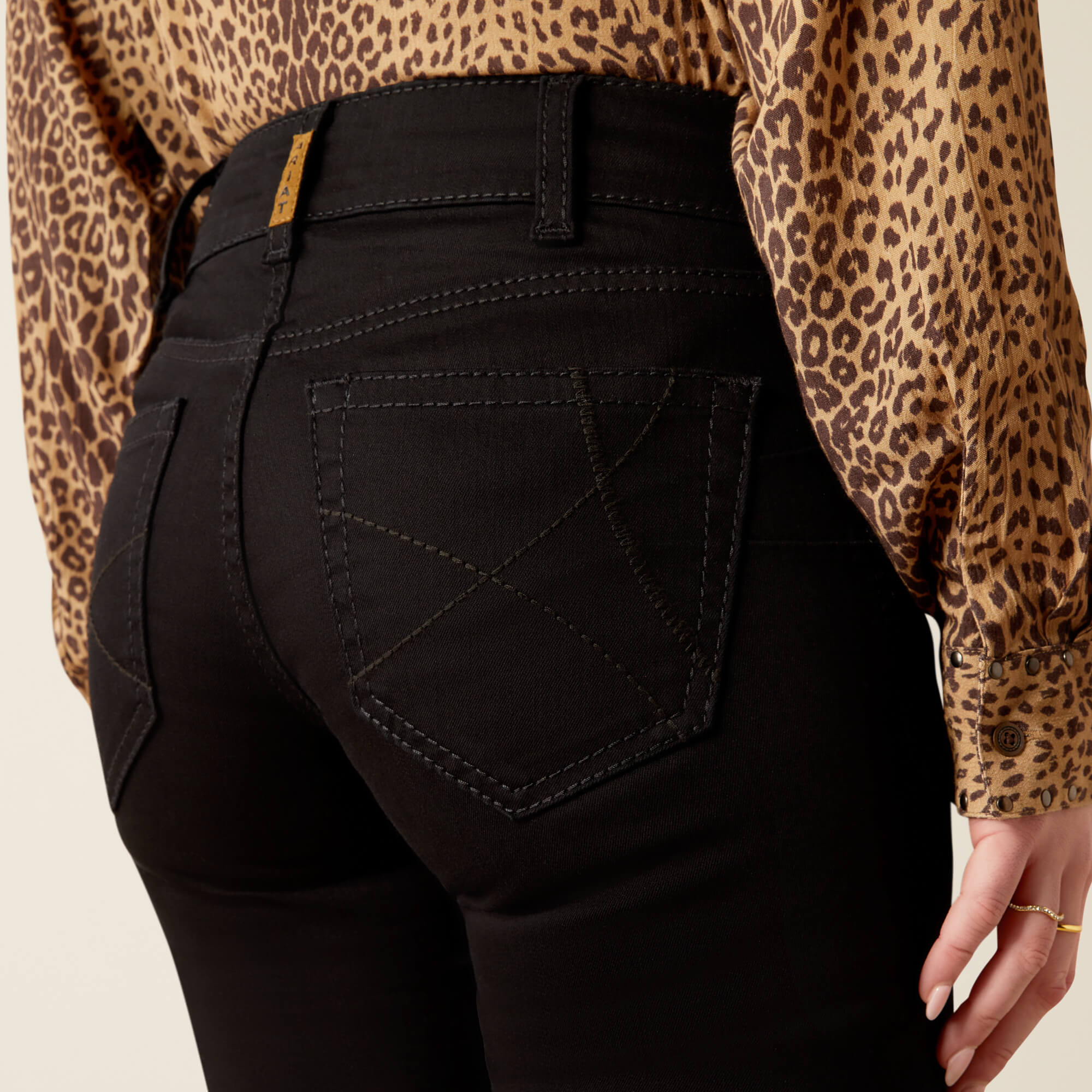 Perfect Rise Ella Boot Cut Jean 01 - BLACK