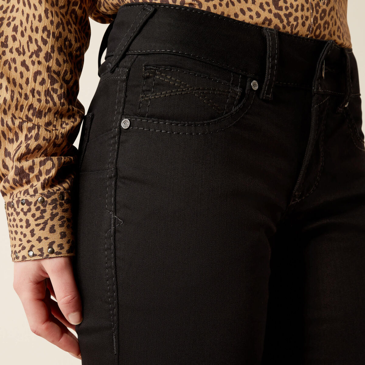 Perfect Rise Ella Boot Cut Jean - Black