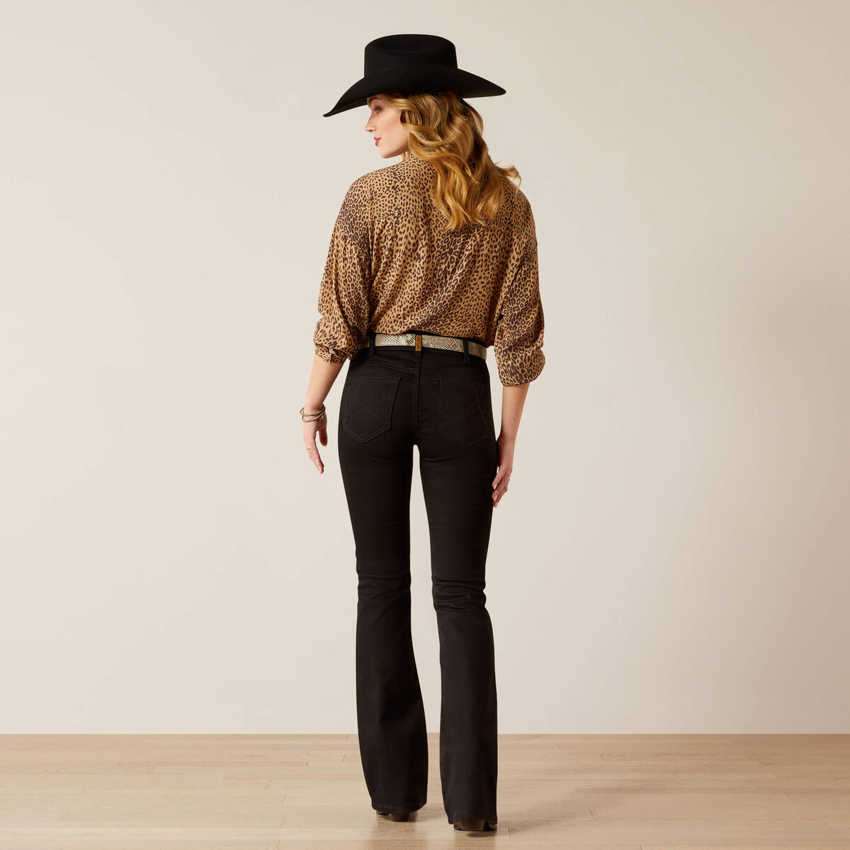 Perfect Rise Ella Boot Cut Jean - Black