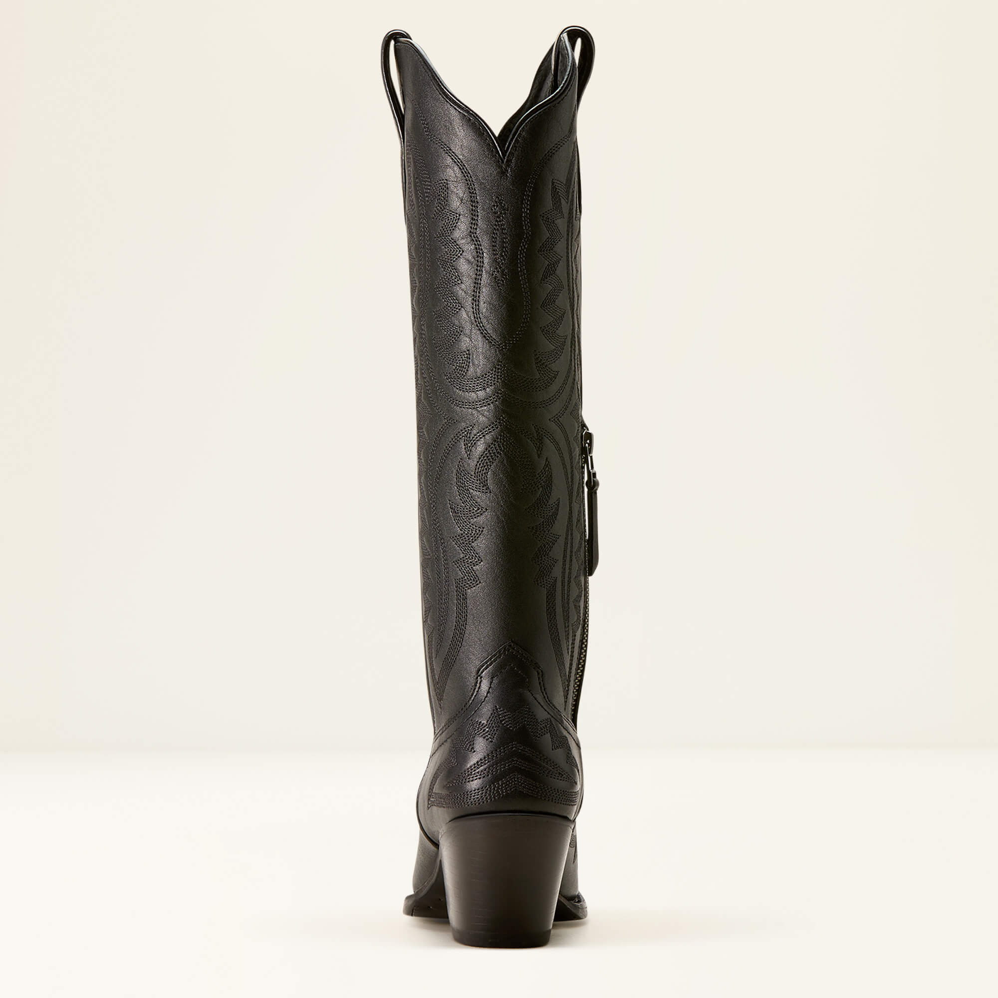 Casanova X Toe Western Boot Heel - OBSIDIAN