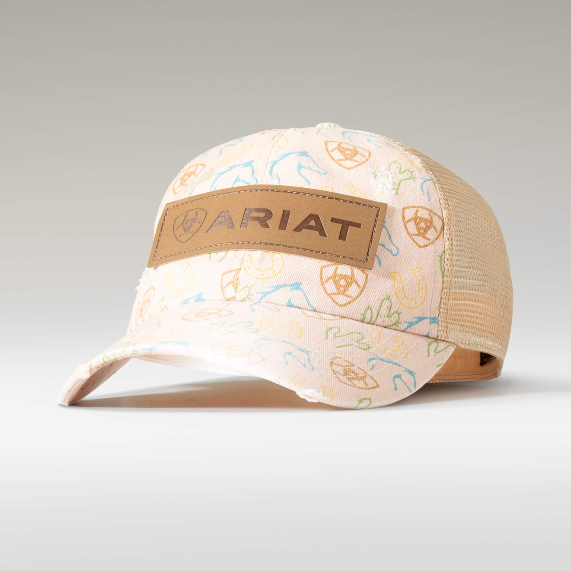 Ponyflo Cap Front - PINK