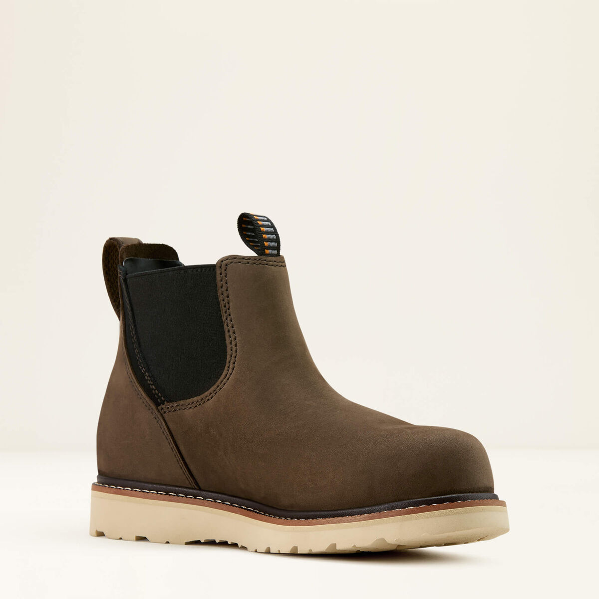 Rebar Wedge Chelsea Waterproof Composite Toe Work Boot - Grey