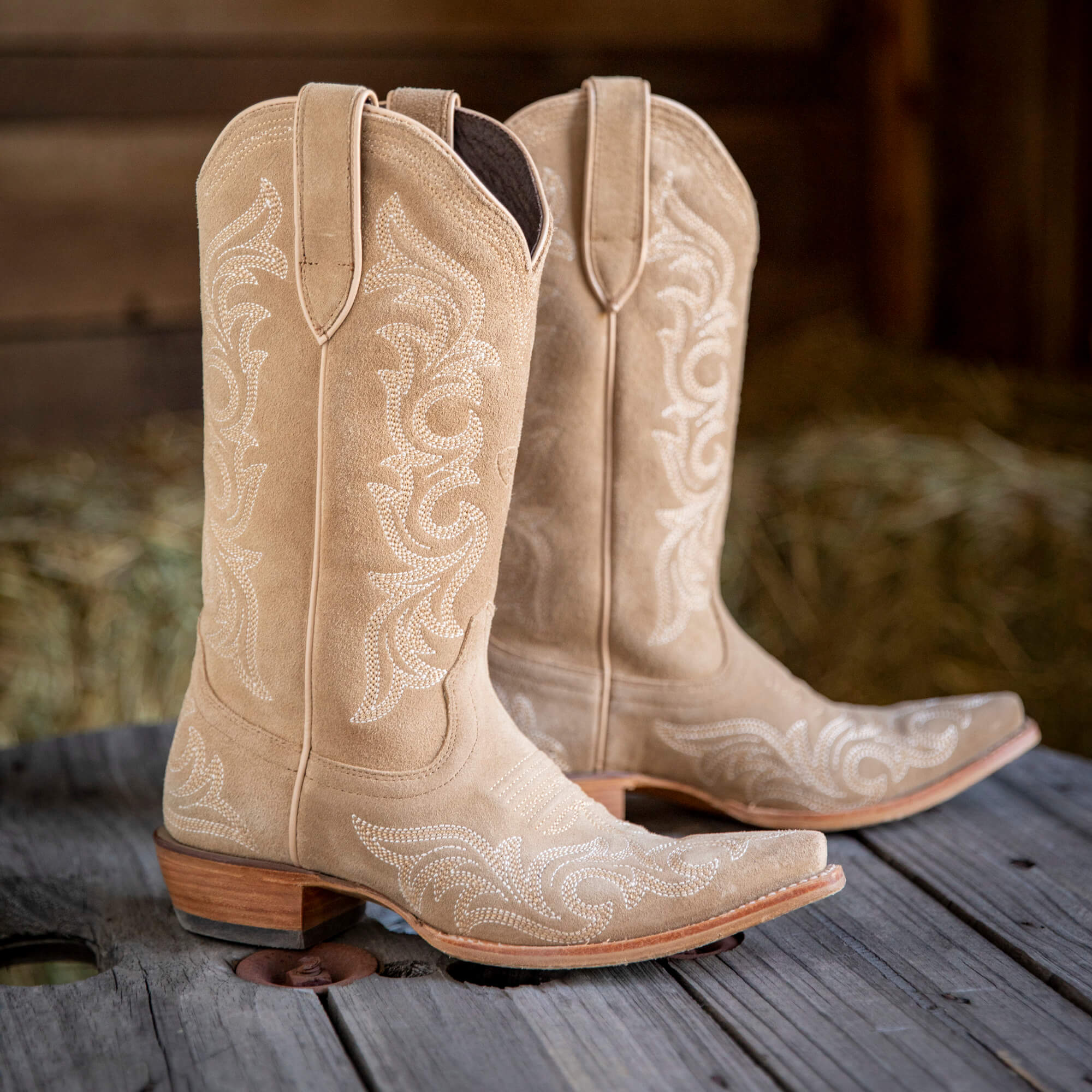 Hazen X Toe Western Boot Lifestyle - TRULY TAUPE