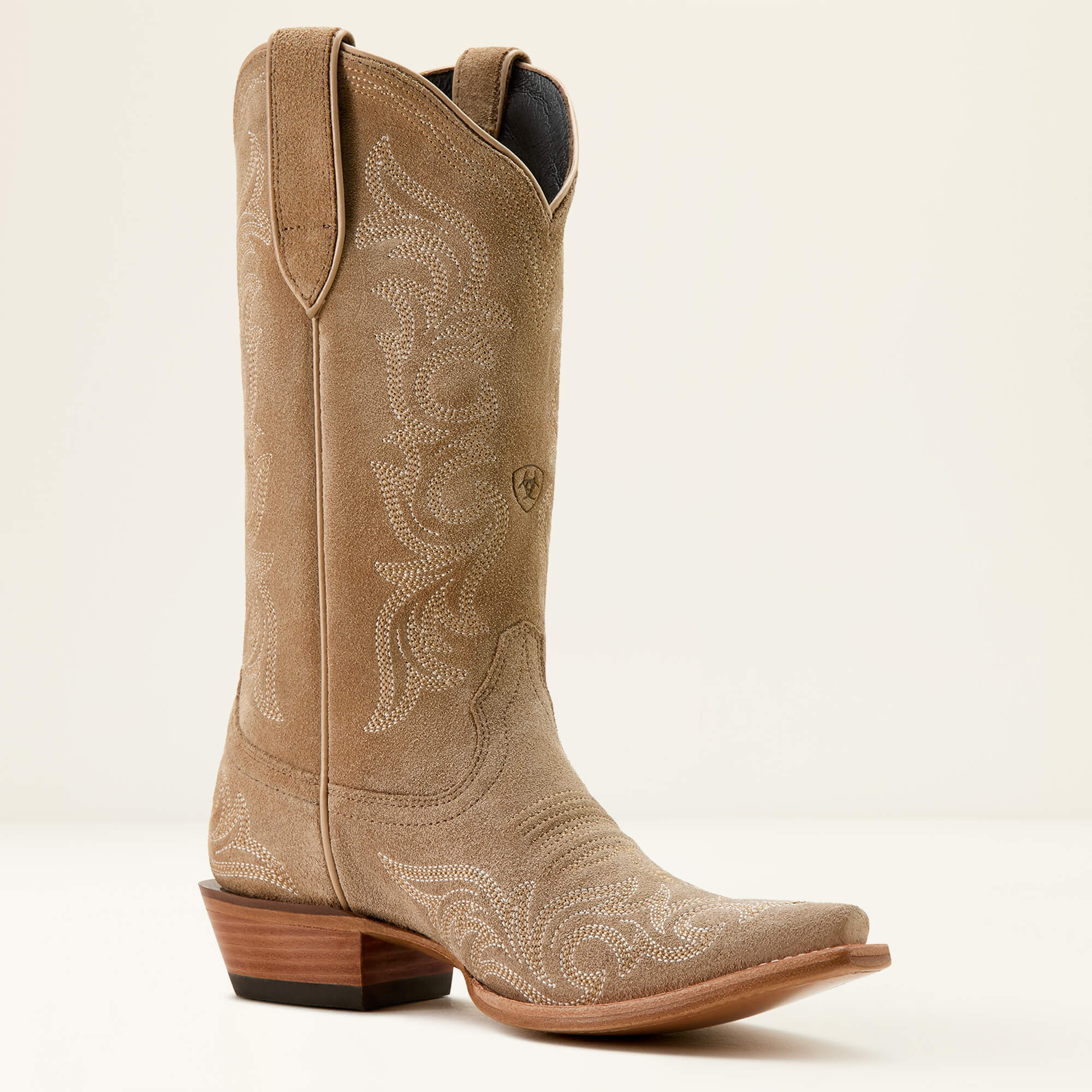 Hazen X Toe Western Boot Medial - TRULY TAUPE