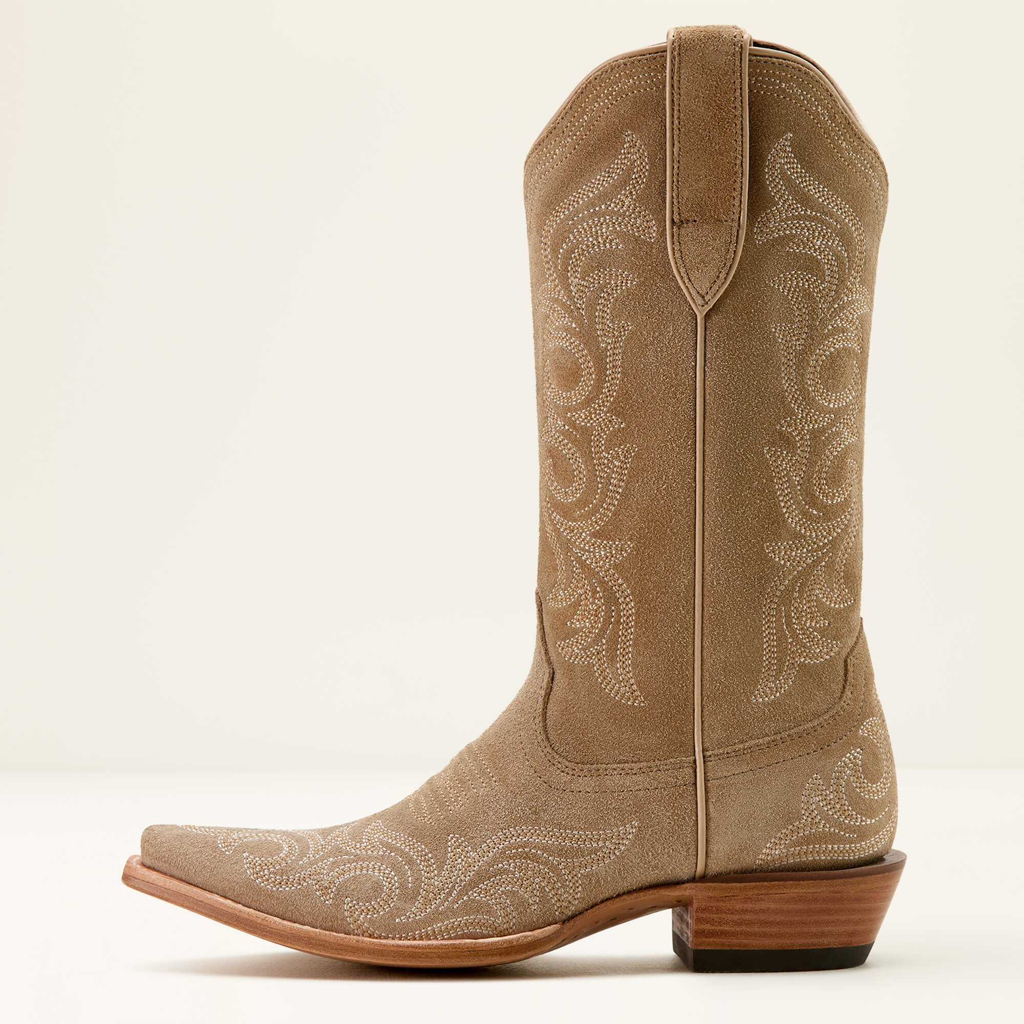 Hazen X Toe Western Boot Side - TRULY TAUPE