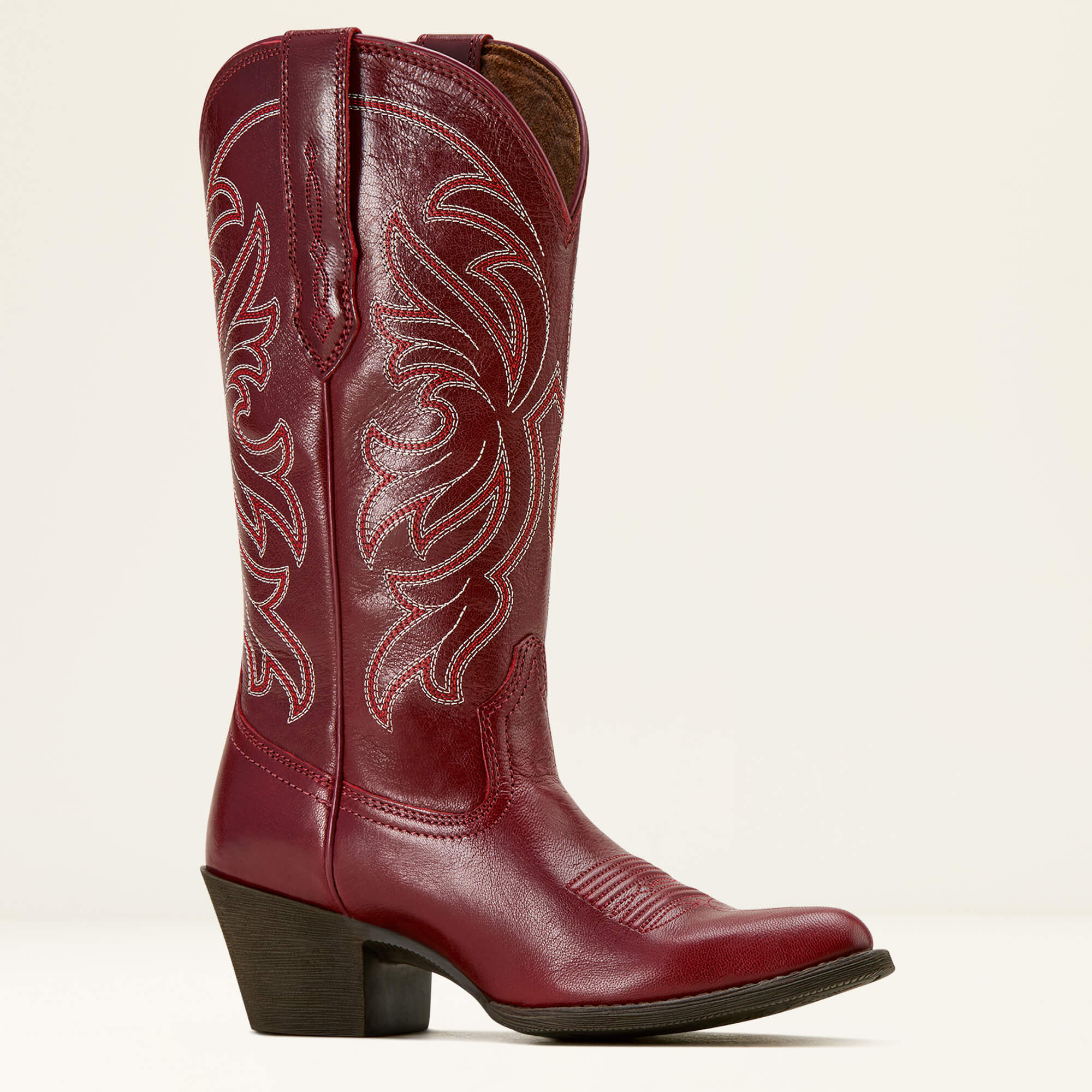 Heritage J Toe Western Boot Medial - SANGRIA