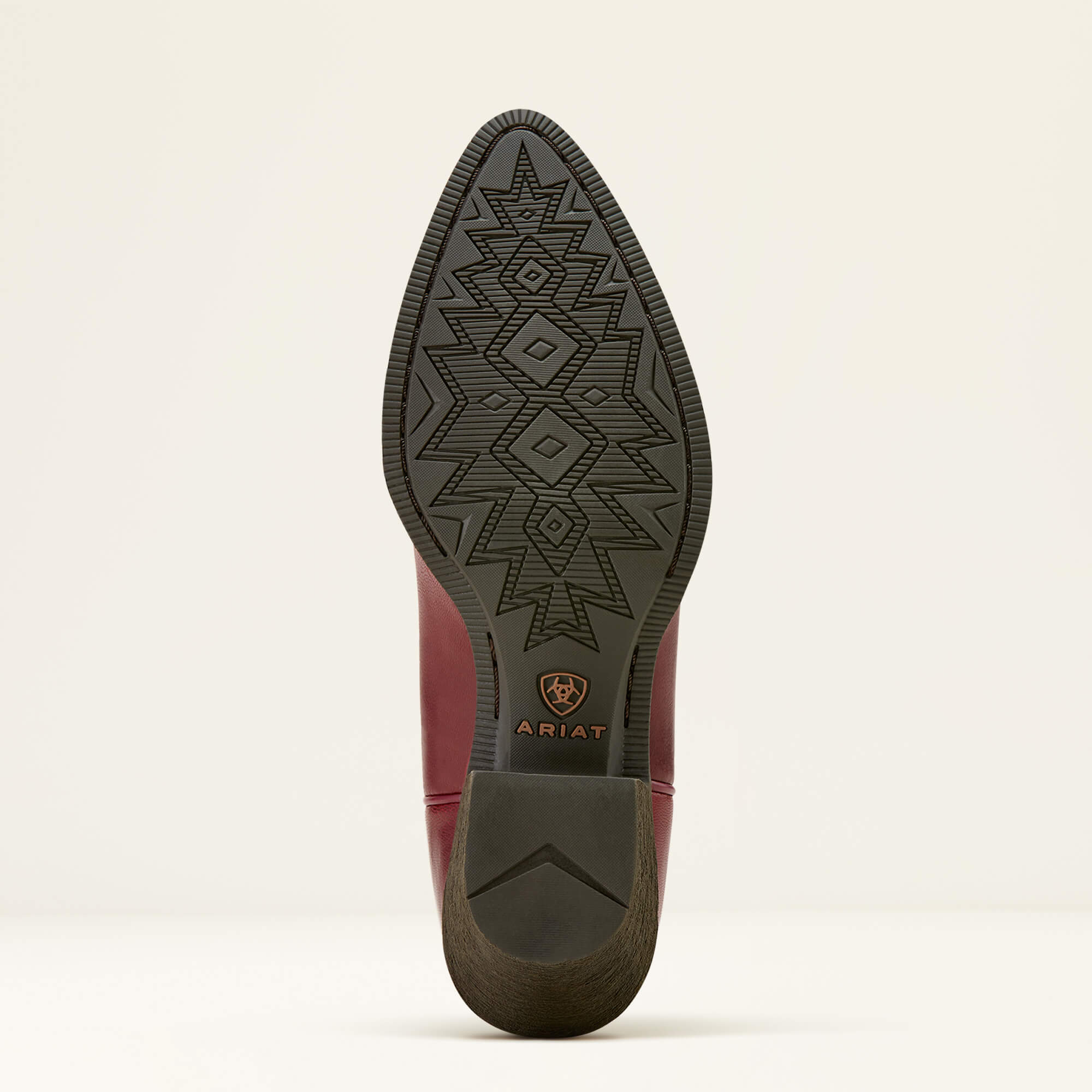 Heritage J Toe Western Boot Sole - SANGRIA