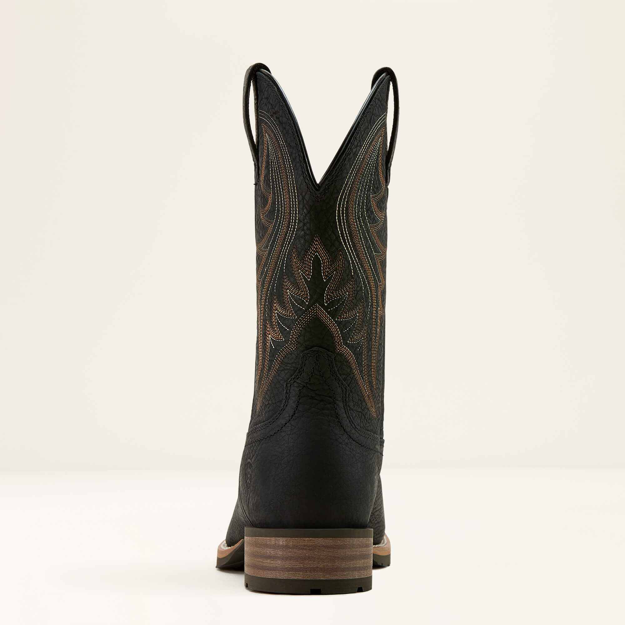 Hybrid Rancher Western Boot Heel - JASPER BLACK