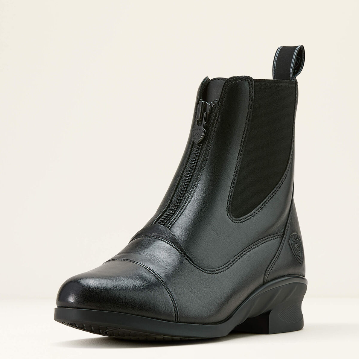 Heritage Zip Paddock Boot - Black