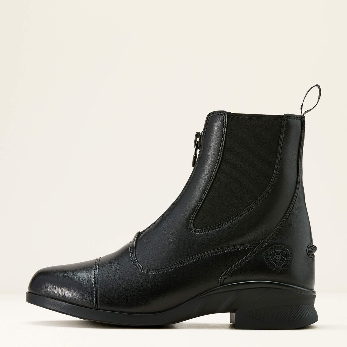 Heritage Zip Paddock Boot - Black