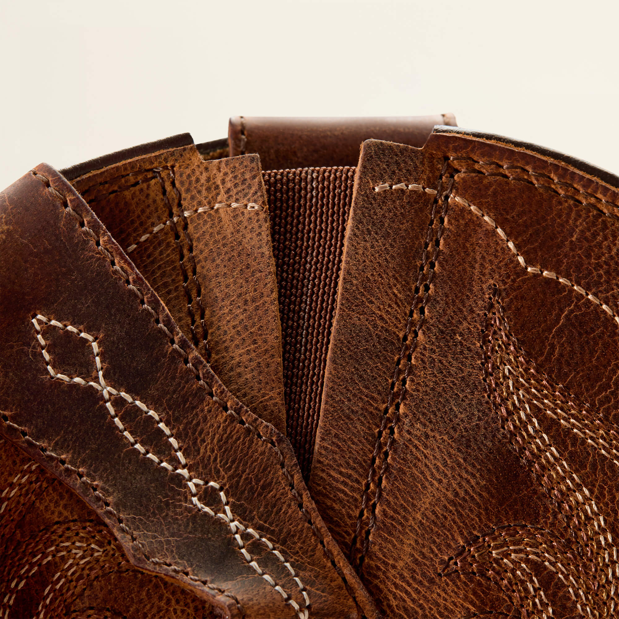 Heritage X Toe StretchFit Western Boot 01 - RICH OAK