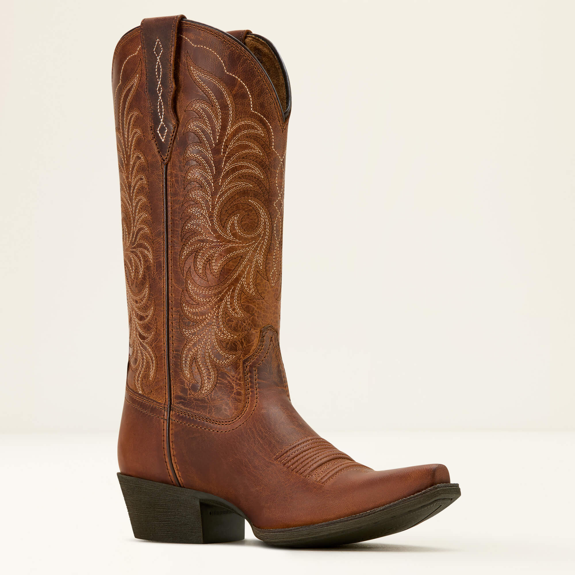 Heritage X Toe StretchFit Western Boot Medial - RICH OAK