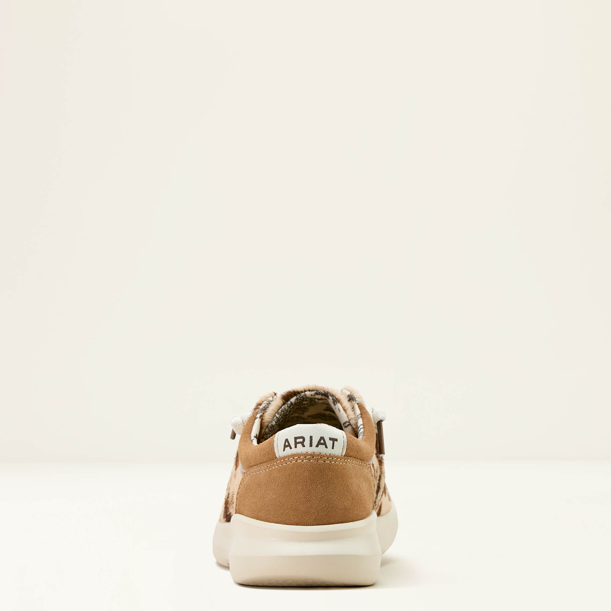 Hilo Shoe Heel - TAN AND WHITE BRINDLE HAIR ON|DARK TAN S
