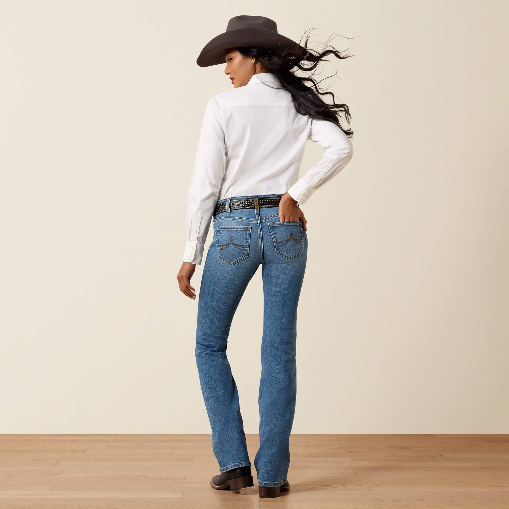 Perfect Rise Acclimatize Nayelli Boot Cut Jean Back - PANAMA
