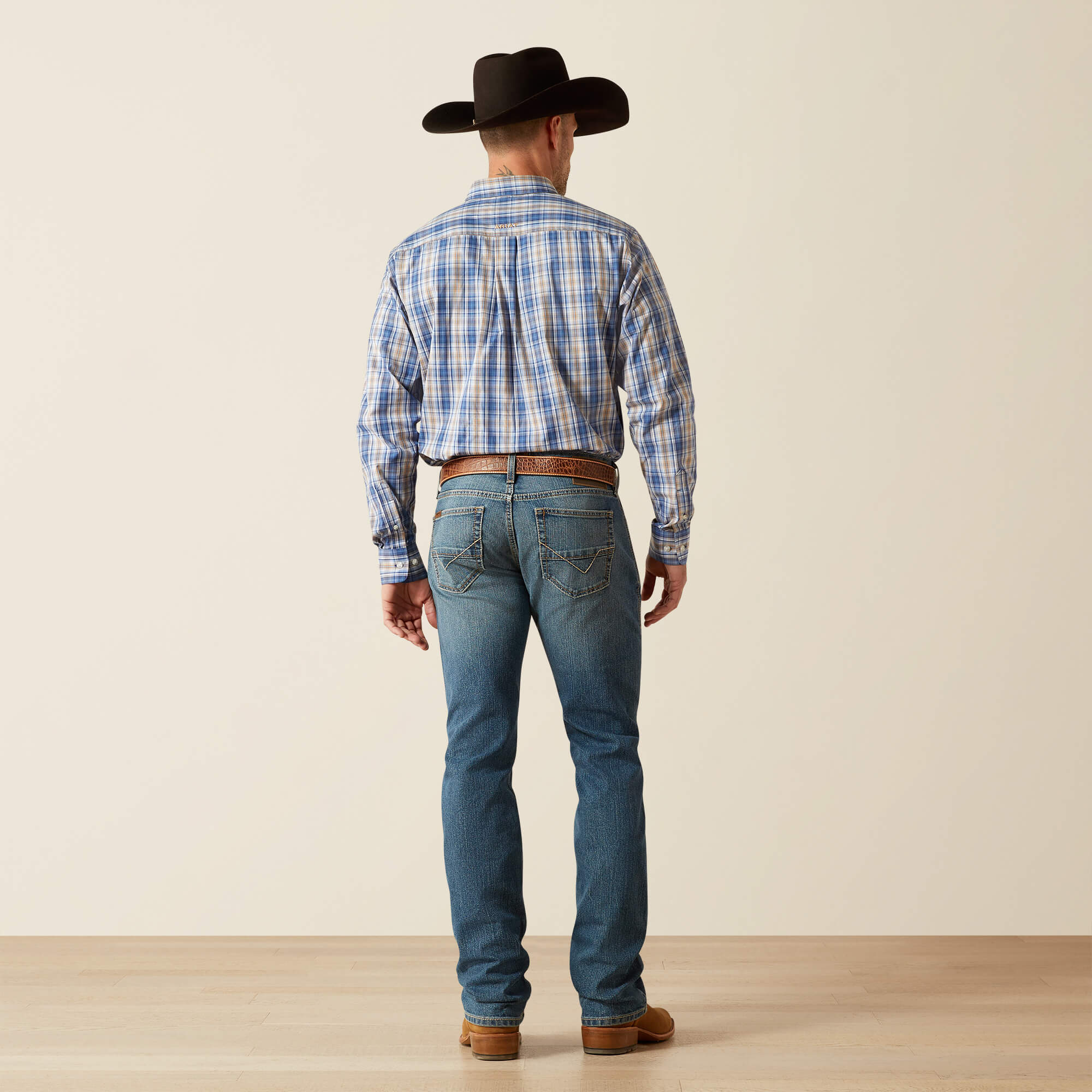M7 Slim Jed Straight Leg Jean Back - TULSA